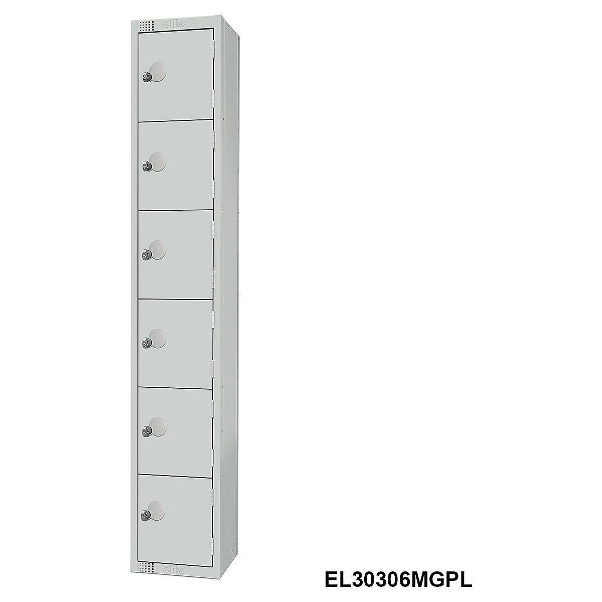 Elite Six Door Metal Storage Lockers (Product illustration 4)-3