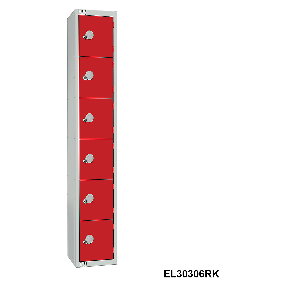 Elite Six Door Metal Storage Lockers (Product illustration 8)-7