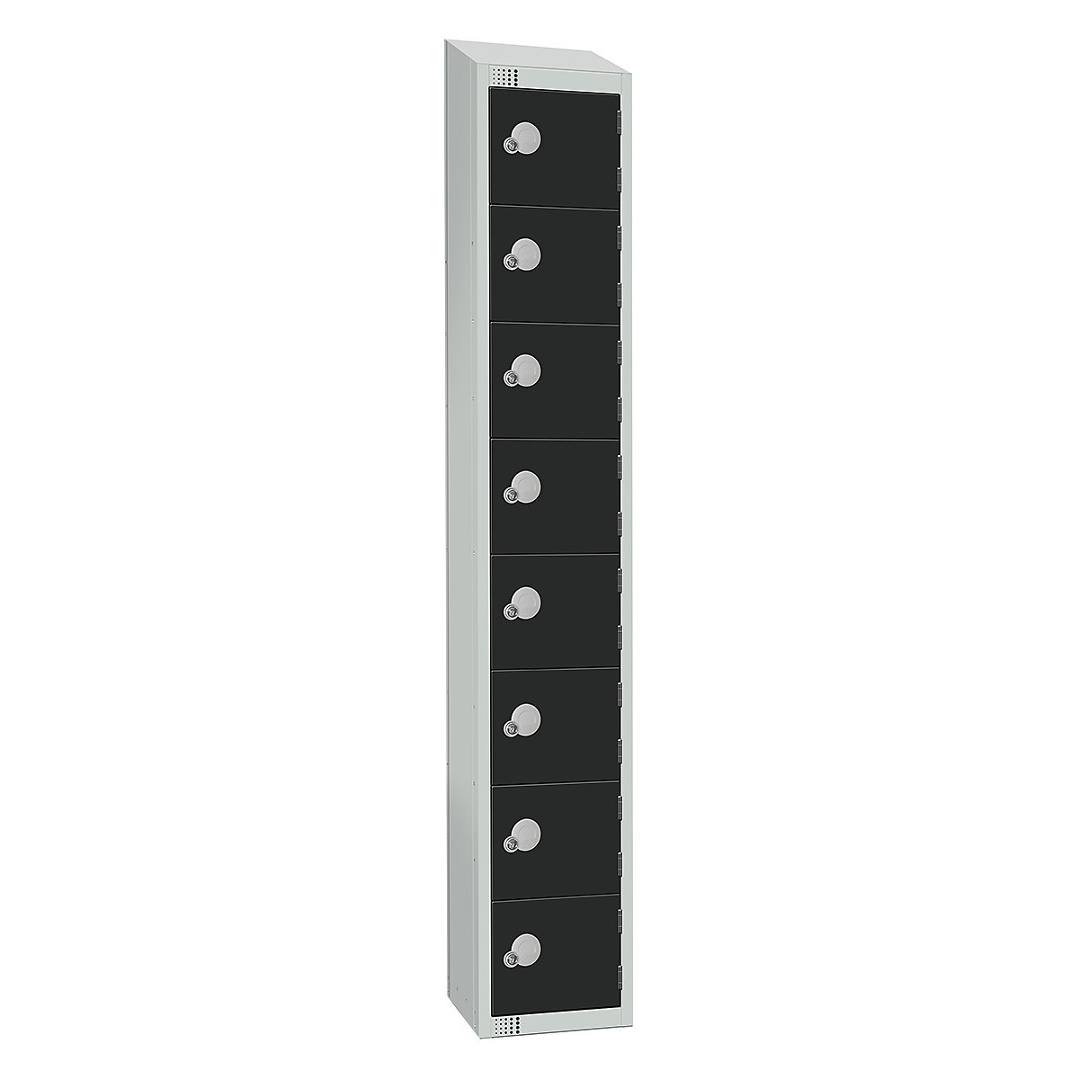Elite Sloping Top Eight Door Metal Storage Lockers