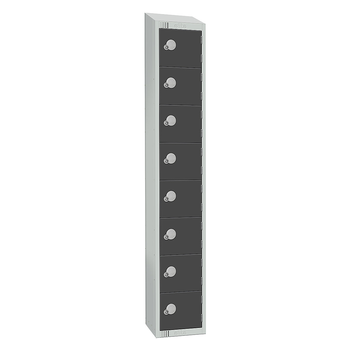 Elite Sloping Top Eight Door Metal Storage Lockers