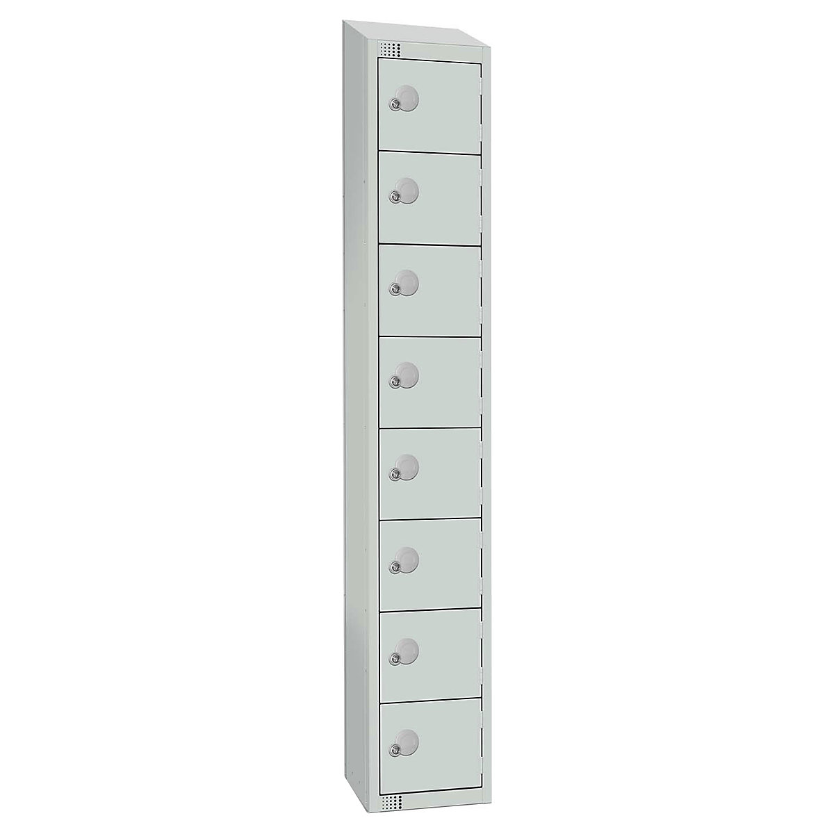 Elite Sloping Top Eight Door Metal Storage Lockers