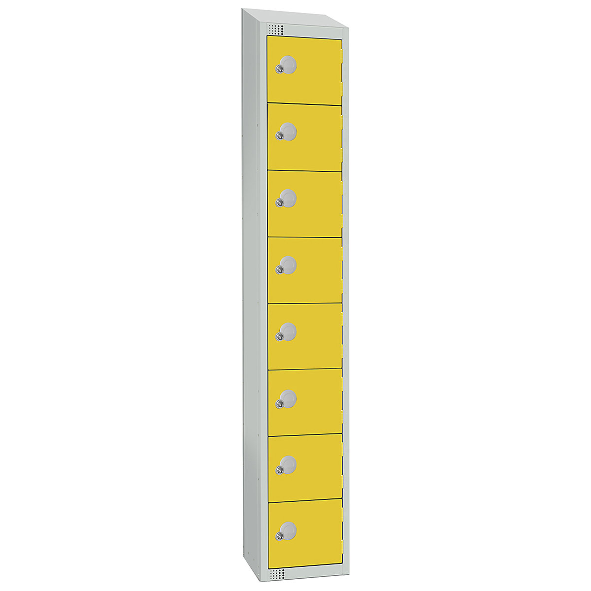 Elite Sloping Top Eight Door Metal Storage Lockers