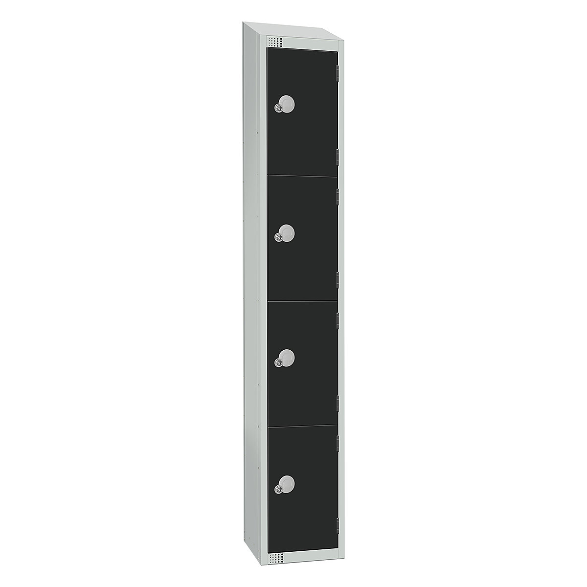 Elite Sloping Top Four Door Metal Storage Locker