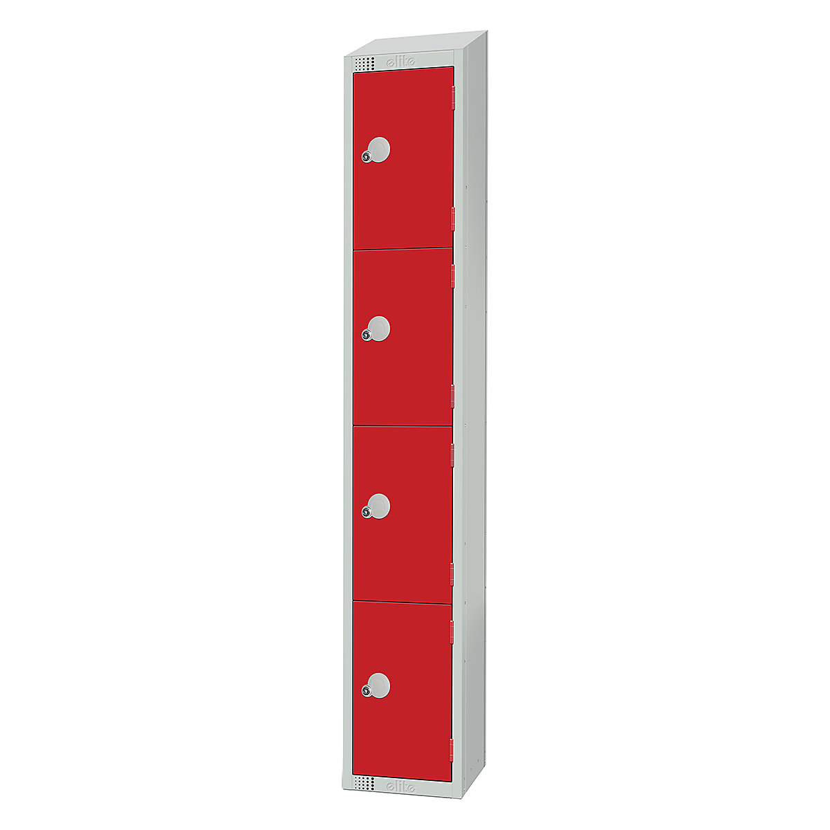 Elite Sloping Top Four Door Metal Storage Locker