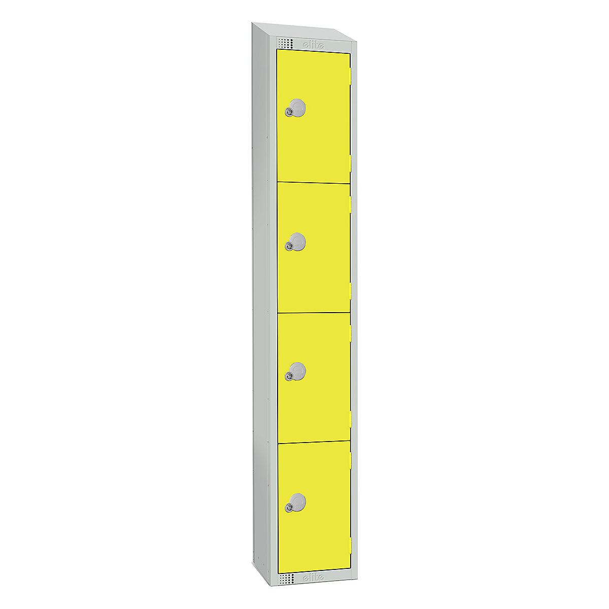 Elite Sloping Top Four Door Metal Storage Locker