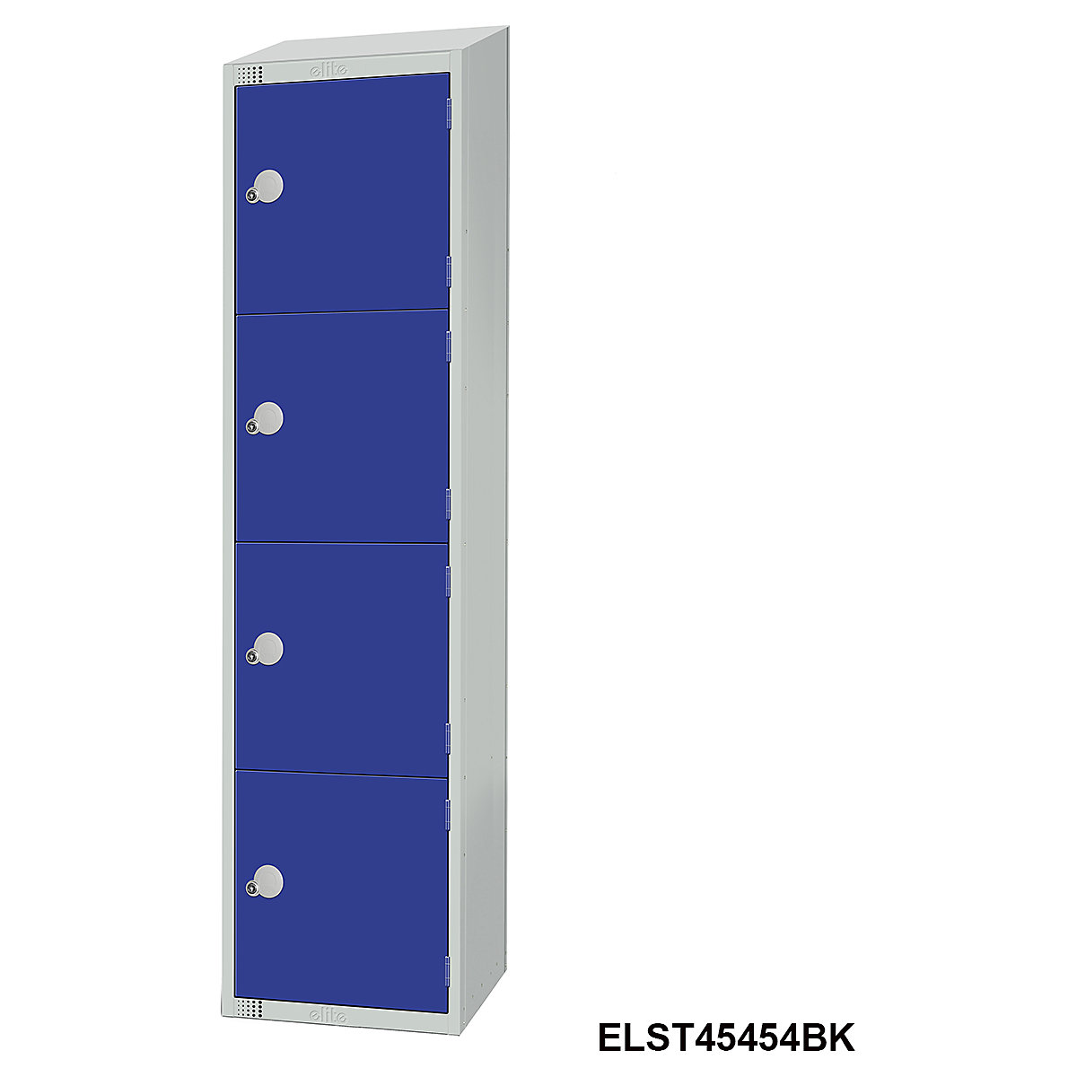 Elite Sloping Top Four Door Metal Storage Locker (Product illustration 9)-8