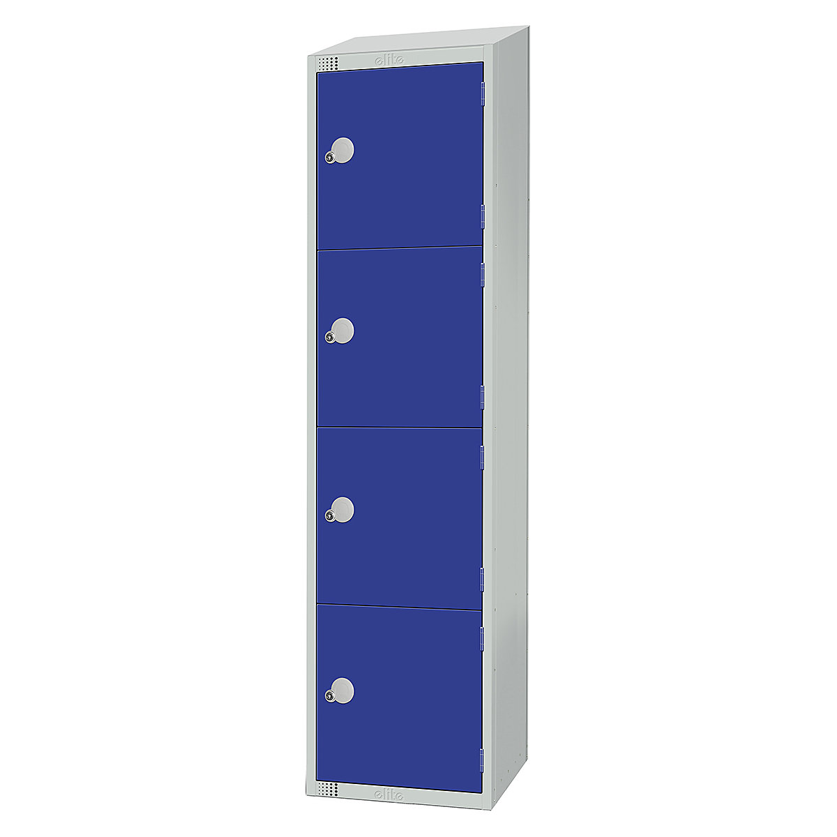 Elite Sloping Top Four Door Metal Storage Locker