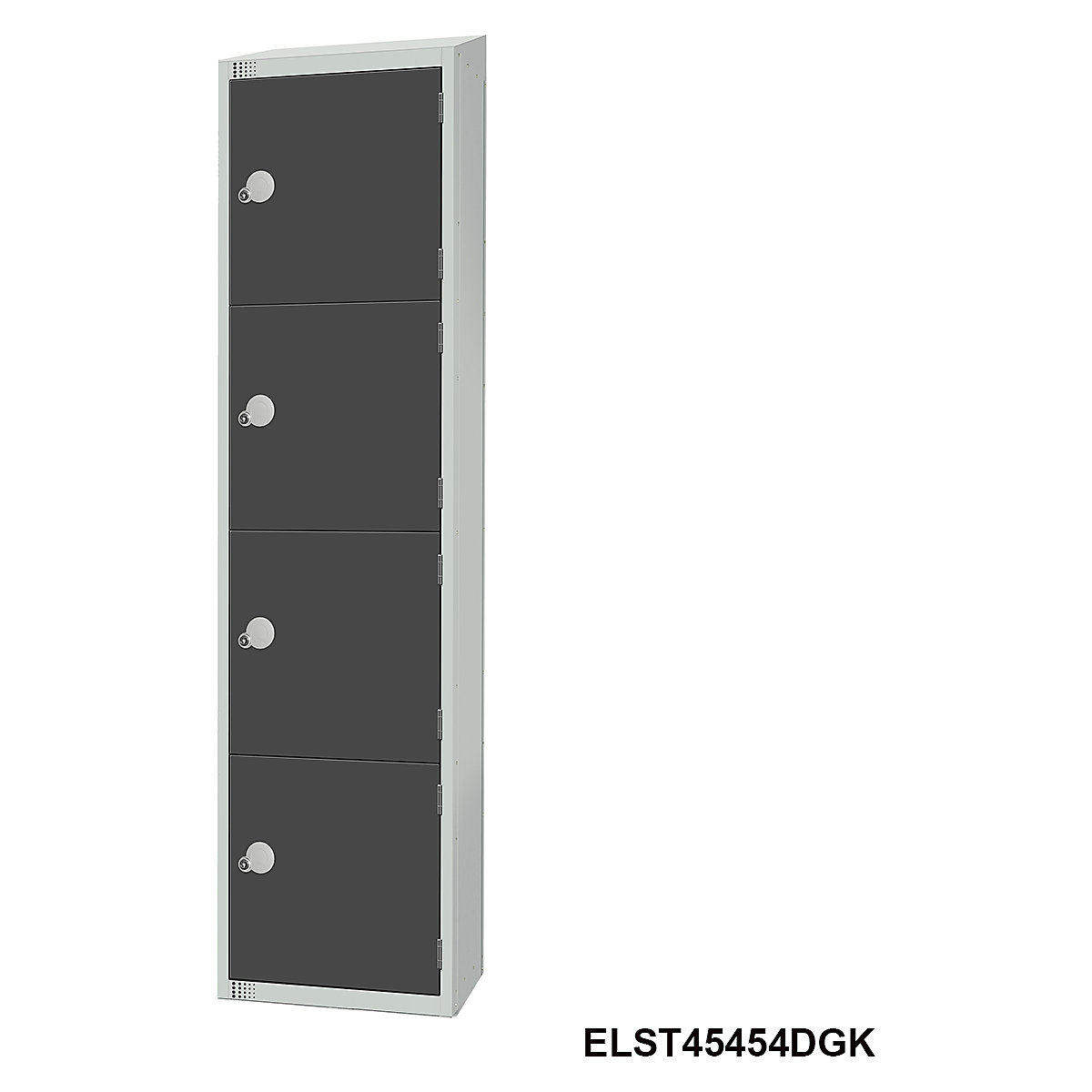Elite Sloping Top Four Door Metal Storage Locker (Product illustration 8)-7