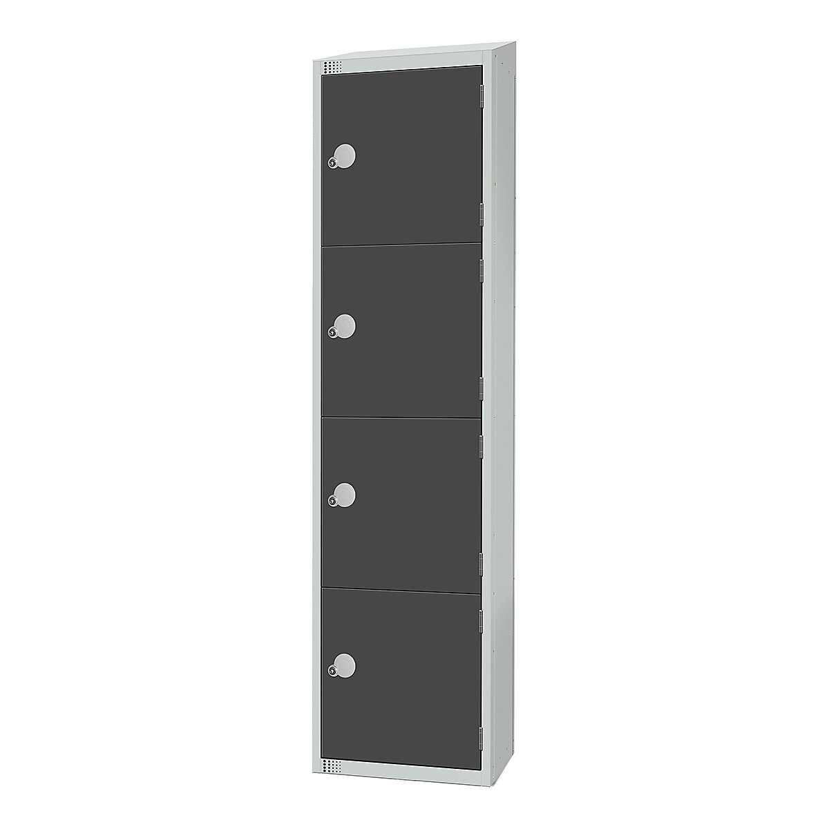 Elite Sloping Top Four Door Metal Storage Locker