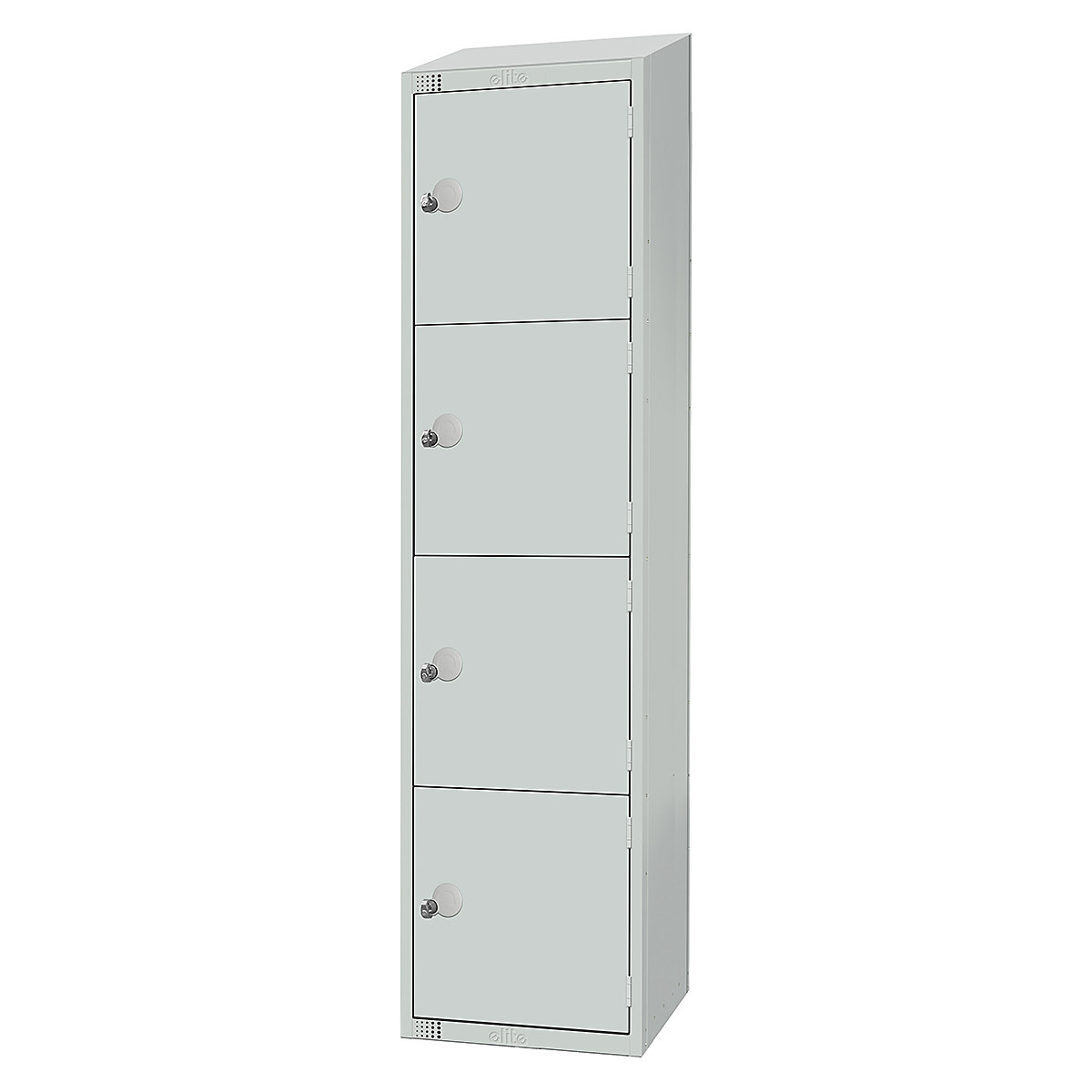 Elite Sloping Top Four Door Metal Storage Locker