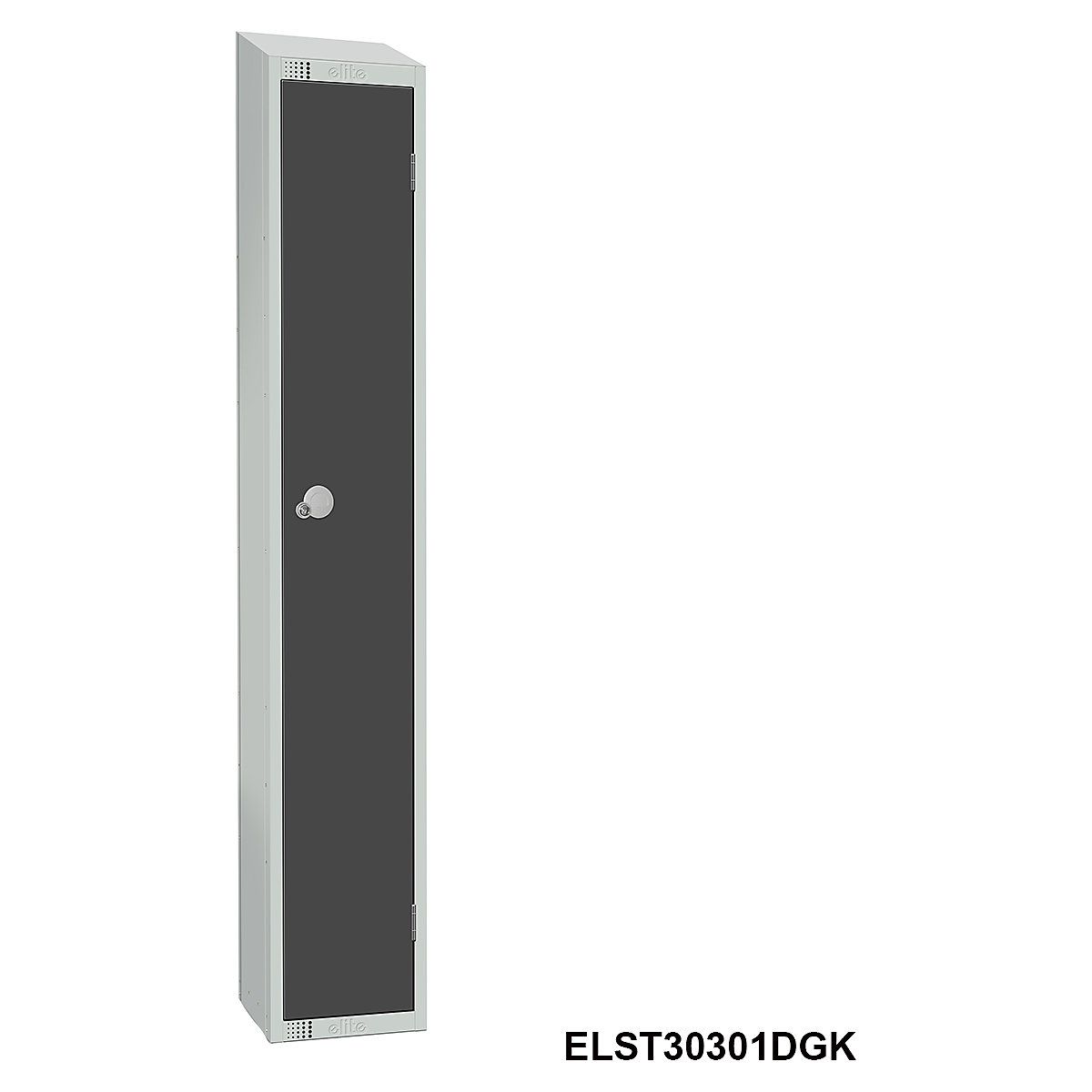 Elite Sloping Top Single Door Metal Storage Lockers (Product illustration 6)-5