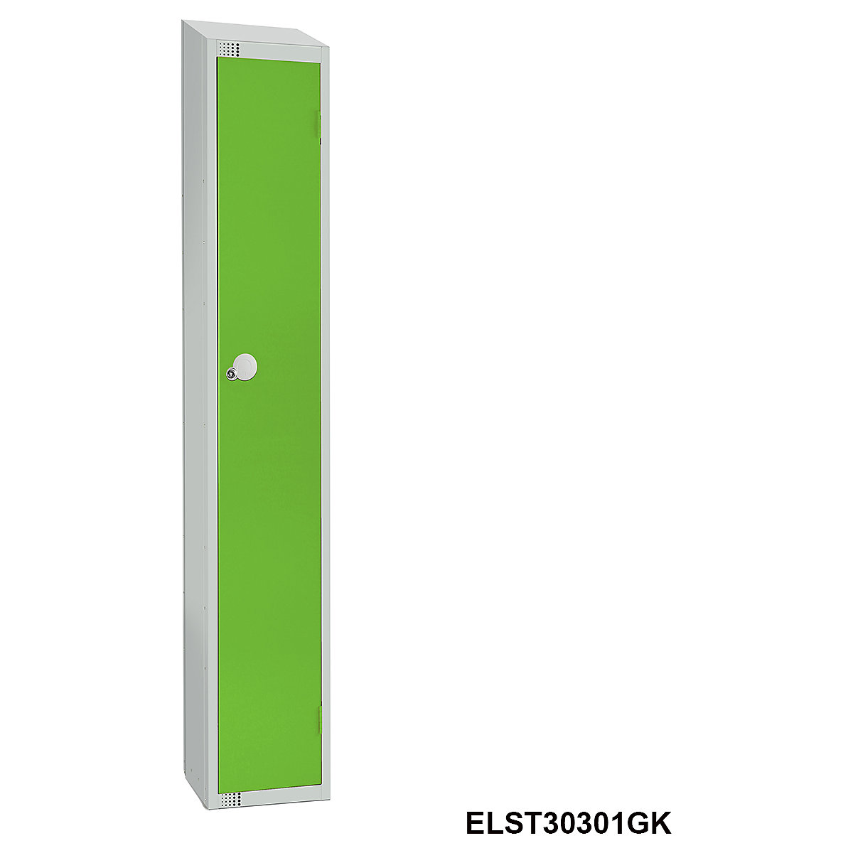 Elite Sloping Top Single Door Metal Storage Lockers (Product illustration 4)-3