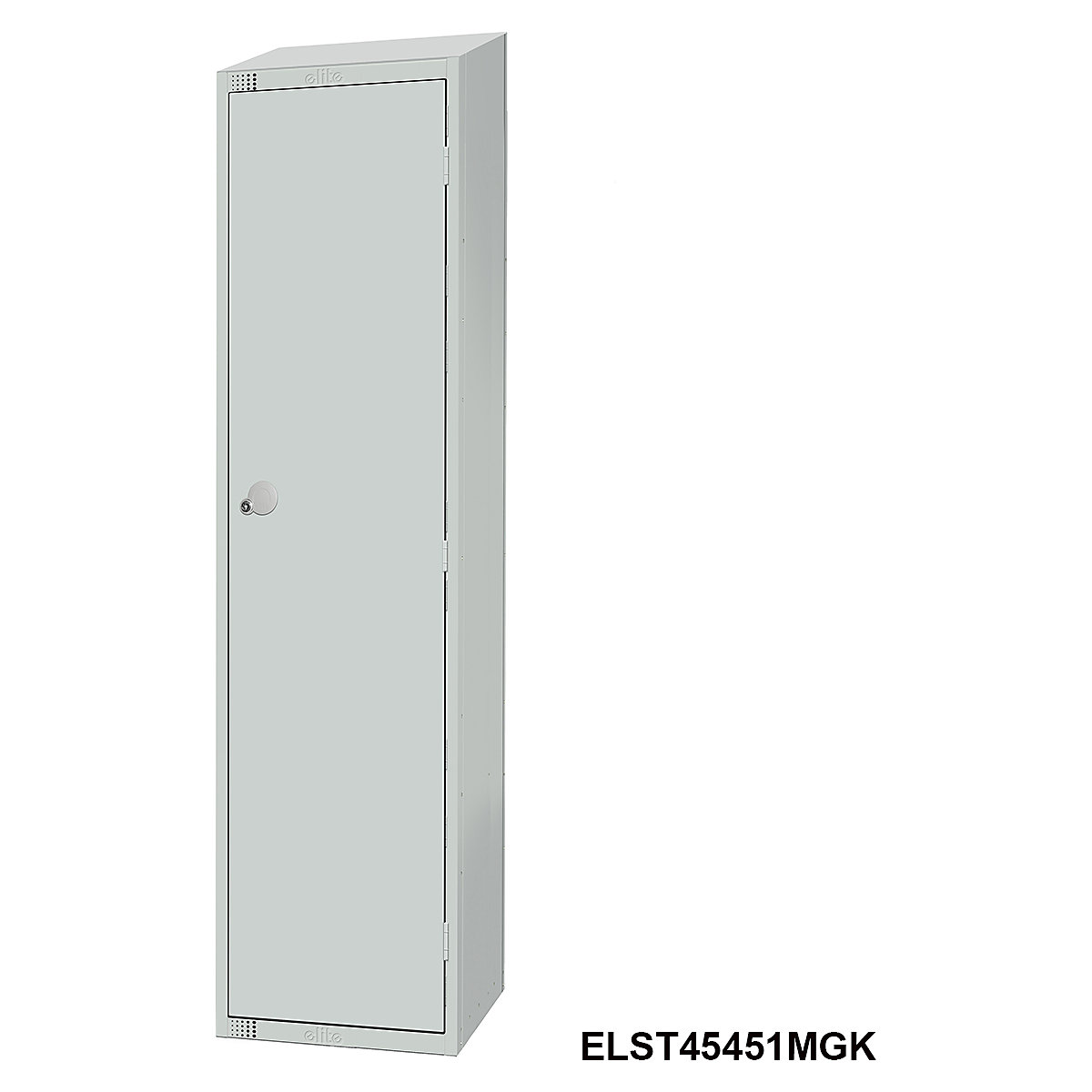 Elite Sloping Top Single Door Metal Storage Lockers (Product illustration 8)-7