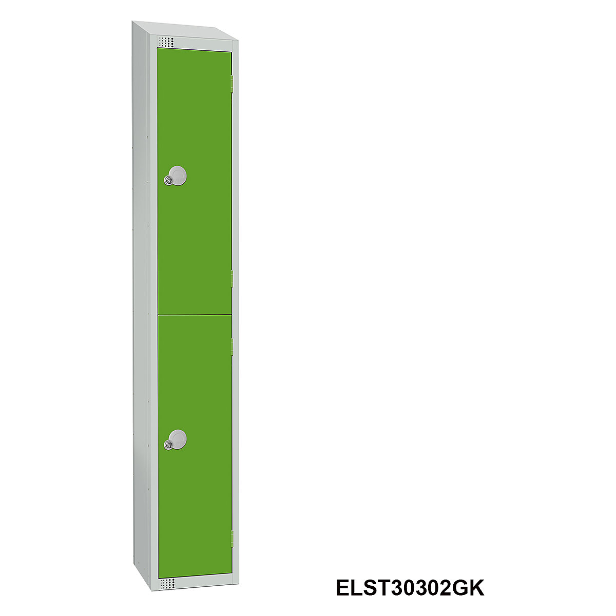 Elite Sloping Top Two Door Metal Storage Lockers (Product illustration 3)-2
