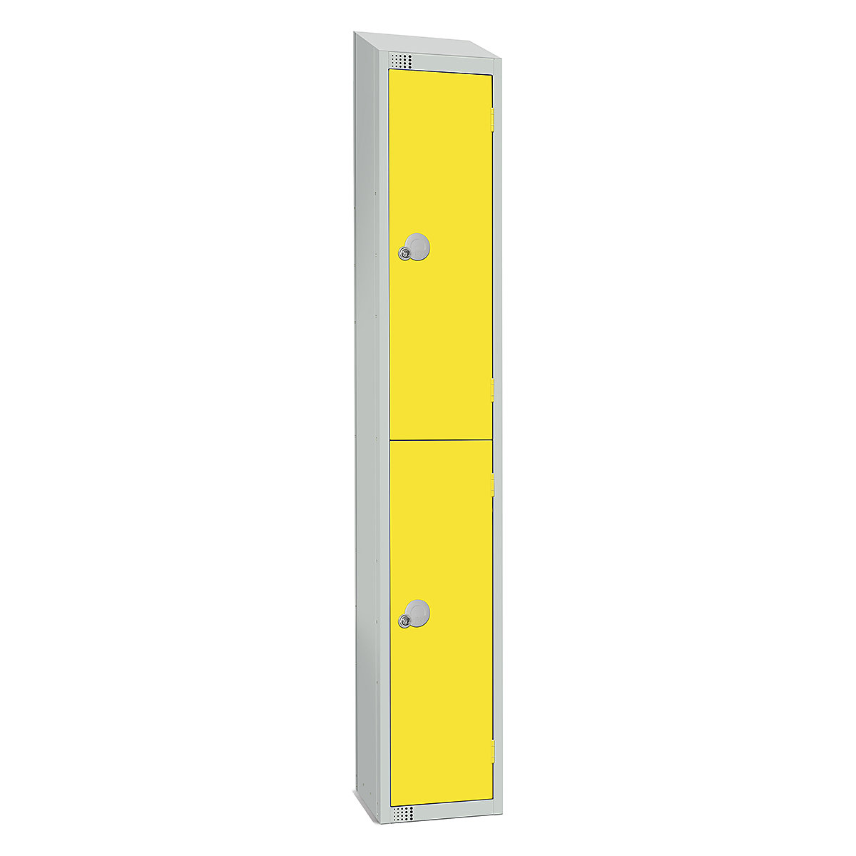 Elite Sloping Top Two Door Metal Storage Lockers