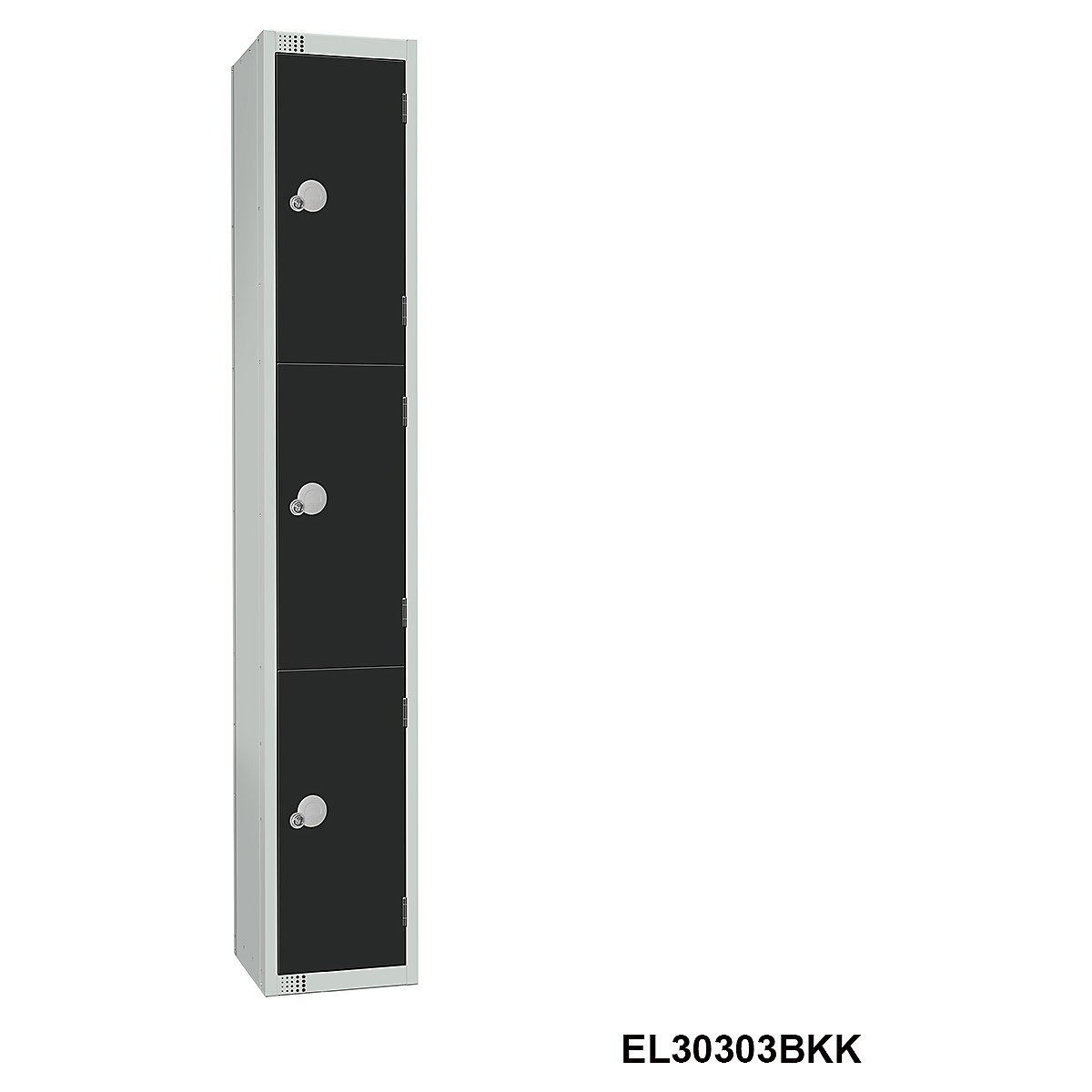 Elite Three Door Metal Storage Lockers (Product illustration 4)-3