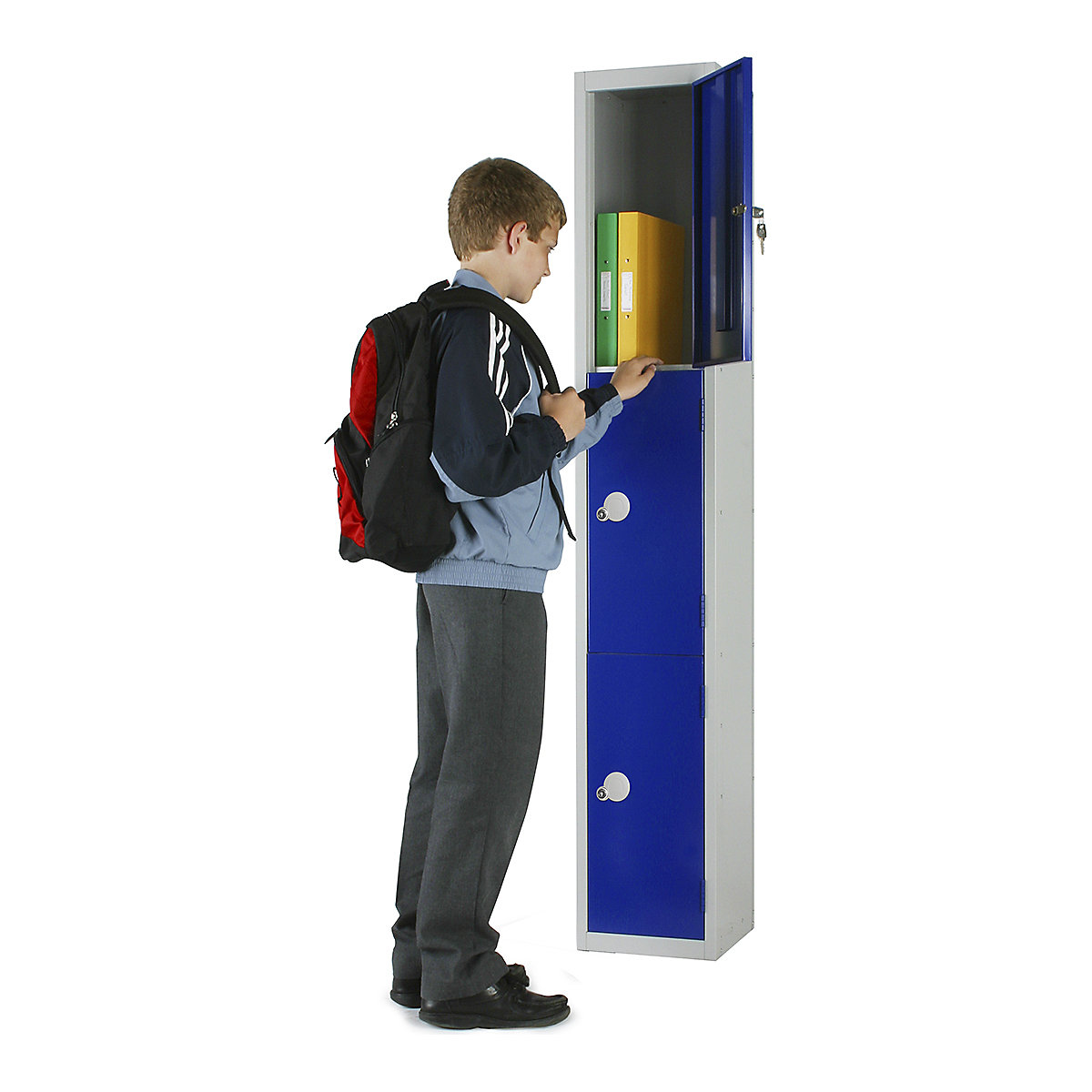 Elite Three Door Metal Storage Lockers (Product illustration 3)-2