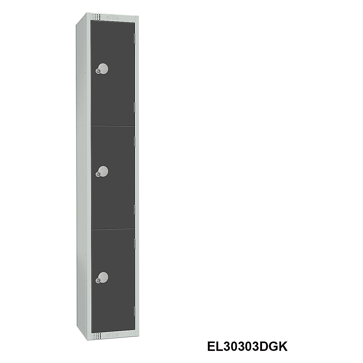 Elite Three Door Metal Storage Lockers (Product illustration 6)-5