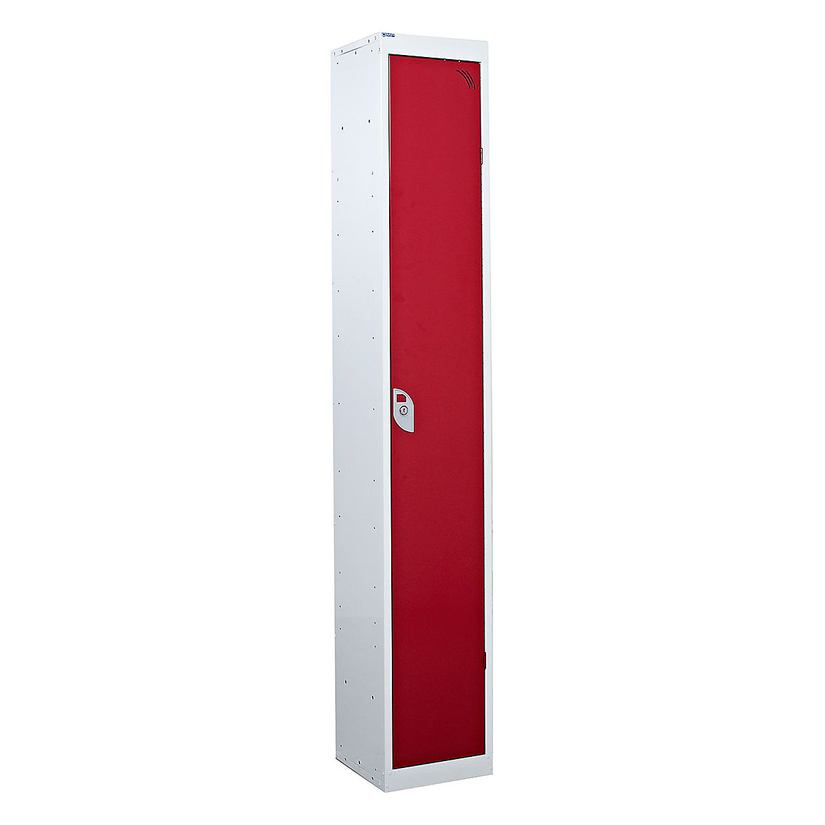 Mercian Express Storage Lockers, Mercian Express Storage Lockers, Mercian Express Storage Locker | 1800h x 300w x 300d mm | 1 Door | Hasp & Staple Lock | Red Door-37