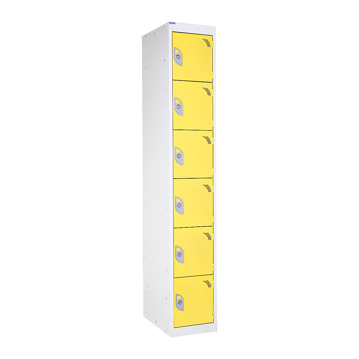 Mercian Express Storage Lockers, Mercian Express Storage Lockers, Mercian Express Storage Locker | 1800h x 300w x 450d mm | 6 Door | Cam Lock | Red Door-62