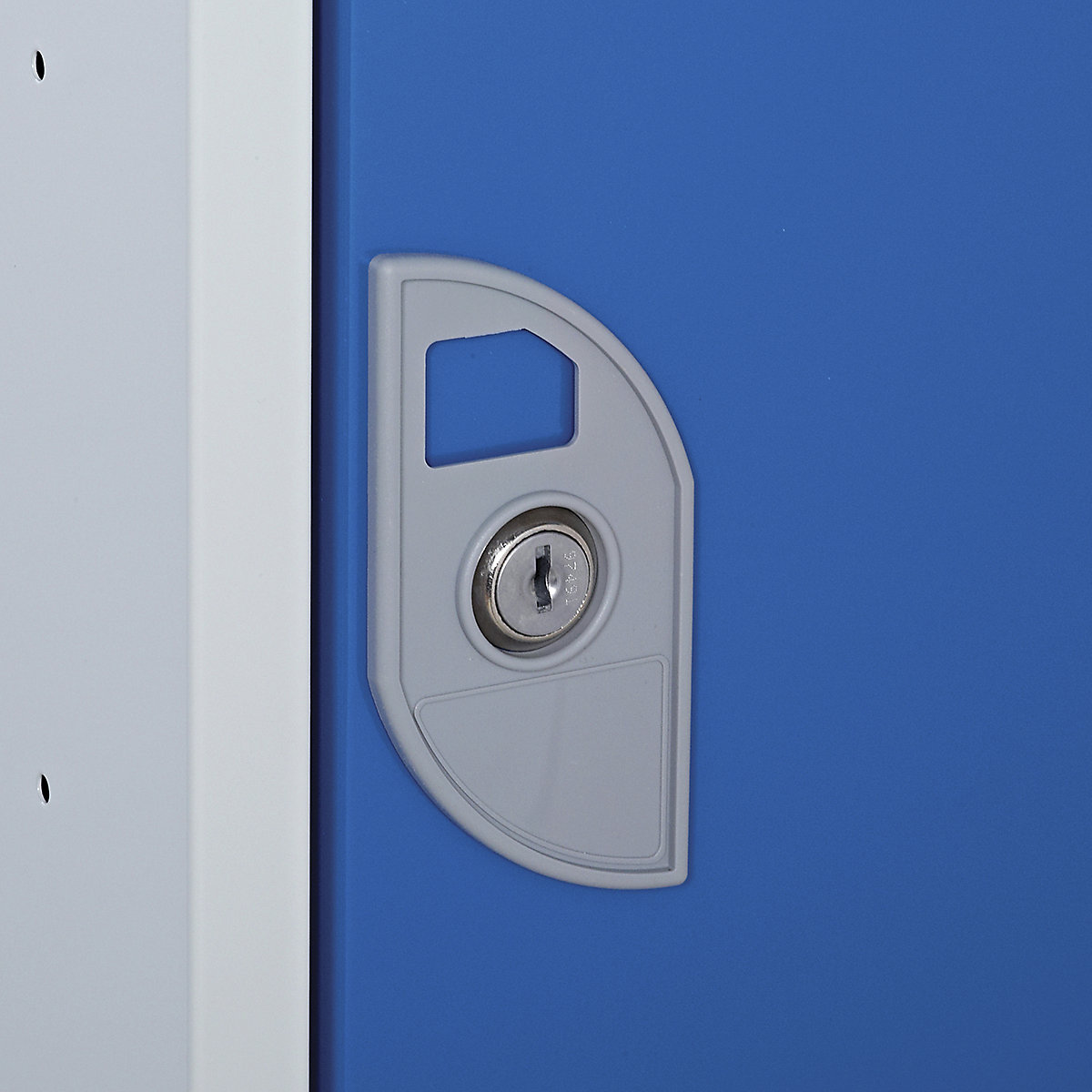 Mercian Single Door Metal Storage Lockers With Sloping Tops (Product illustration 10)-9