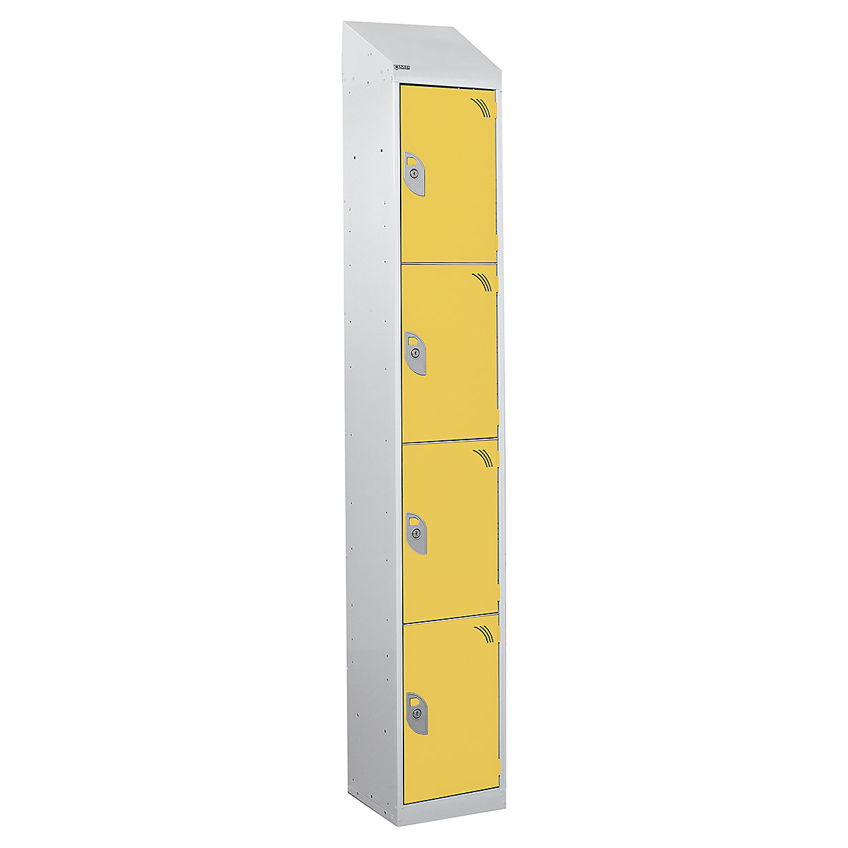 Mercian Sloping Top Four Door Metal Storage Lockers
