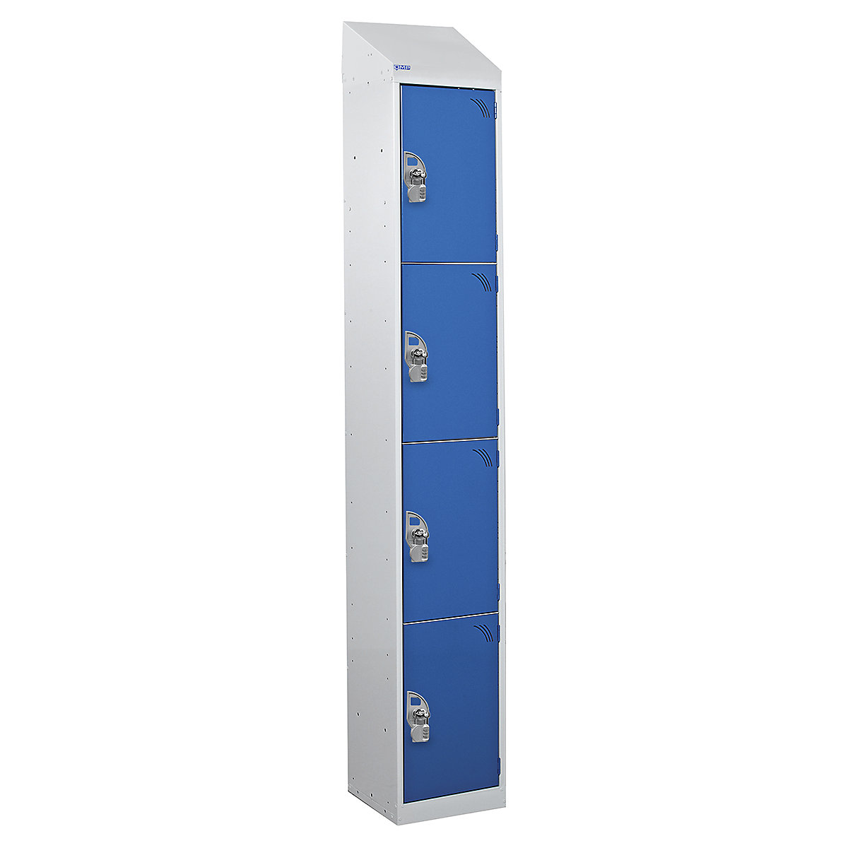 Mercian Sloping Top Four Door Metal Storage Lockers