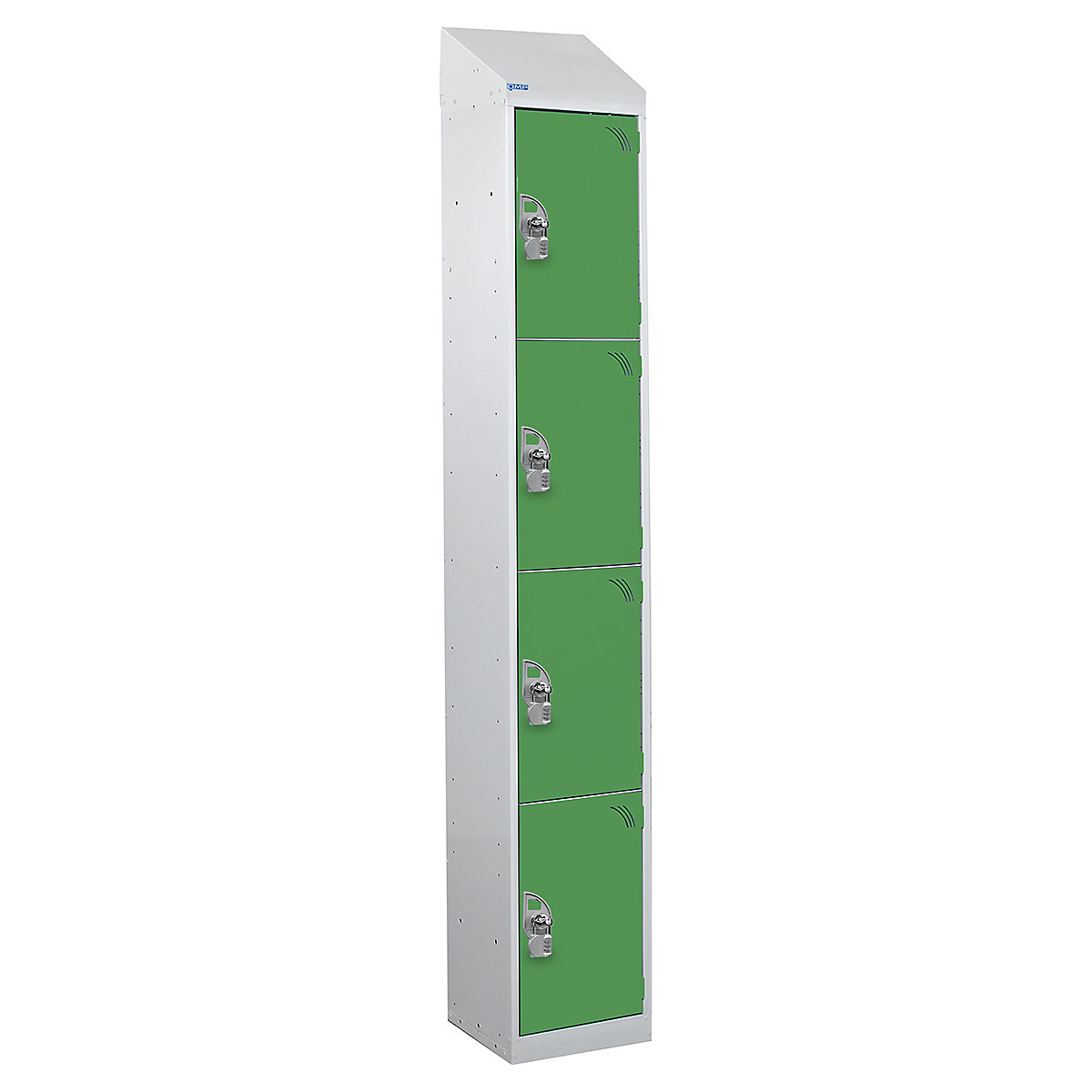 Mercian Sloping Top Four Door Metal Storage Lockers