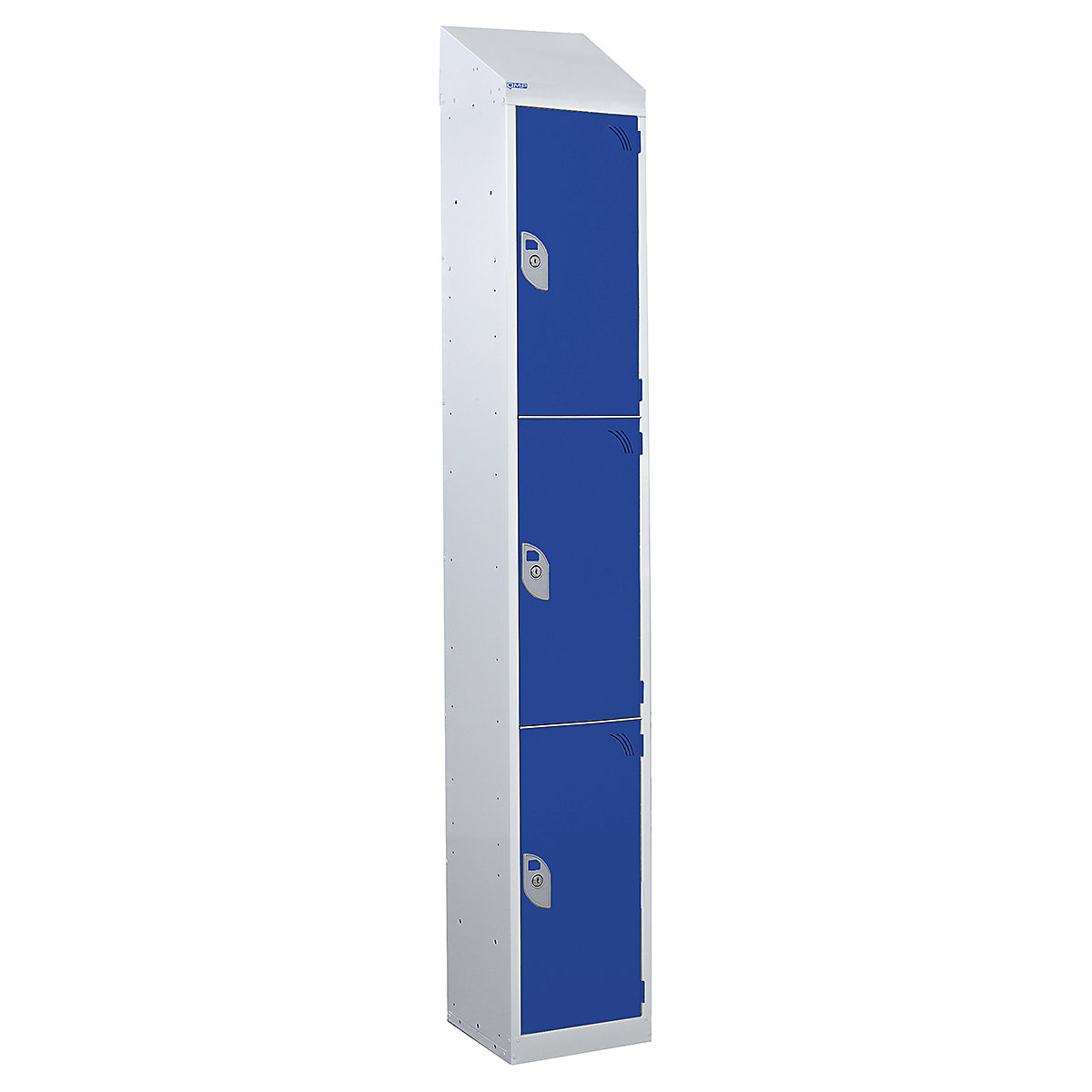 Mercian Sloping Top Three Door Metal Storage Lockers