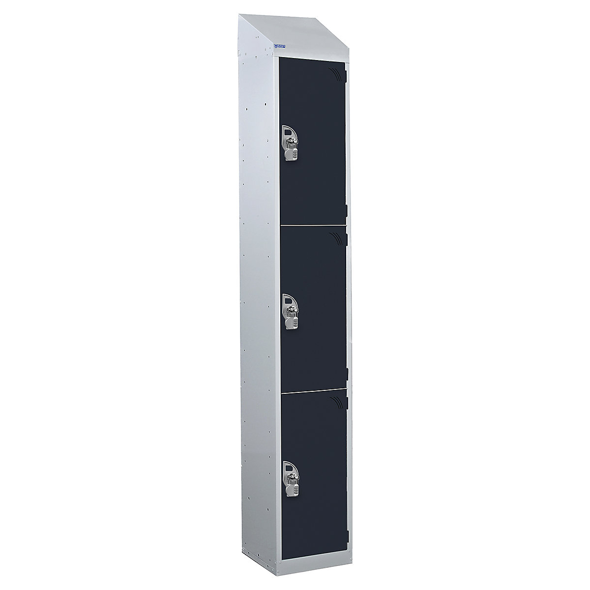 Mercian Sloping Top Three Door Metal Storage Lockers
