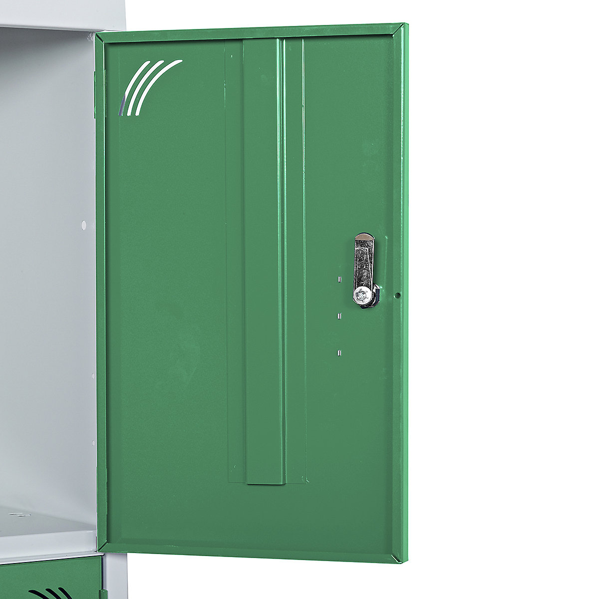 Mercian Sloping Top Three Door Metal Storage Lockers (Product illustration 9)-8