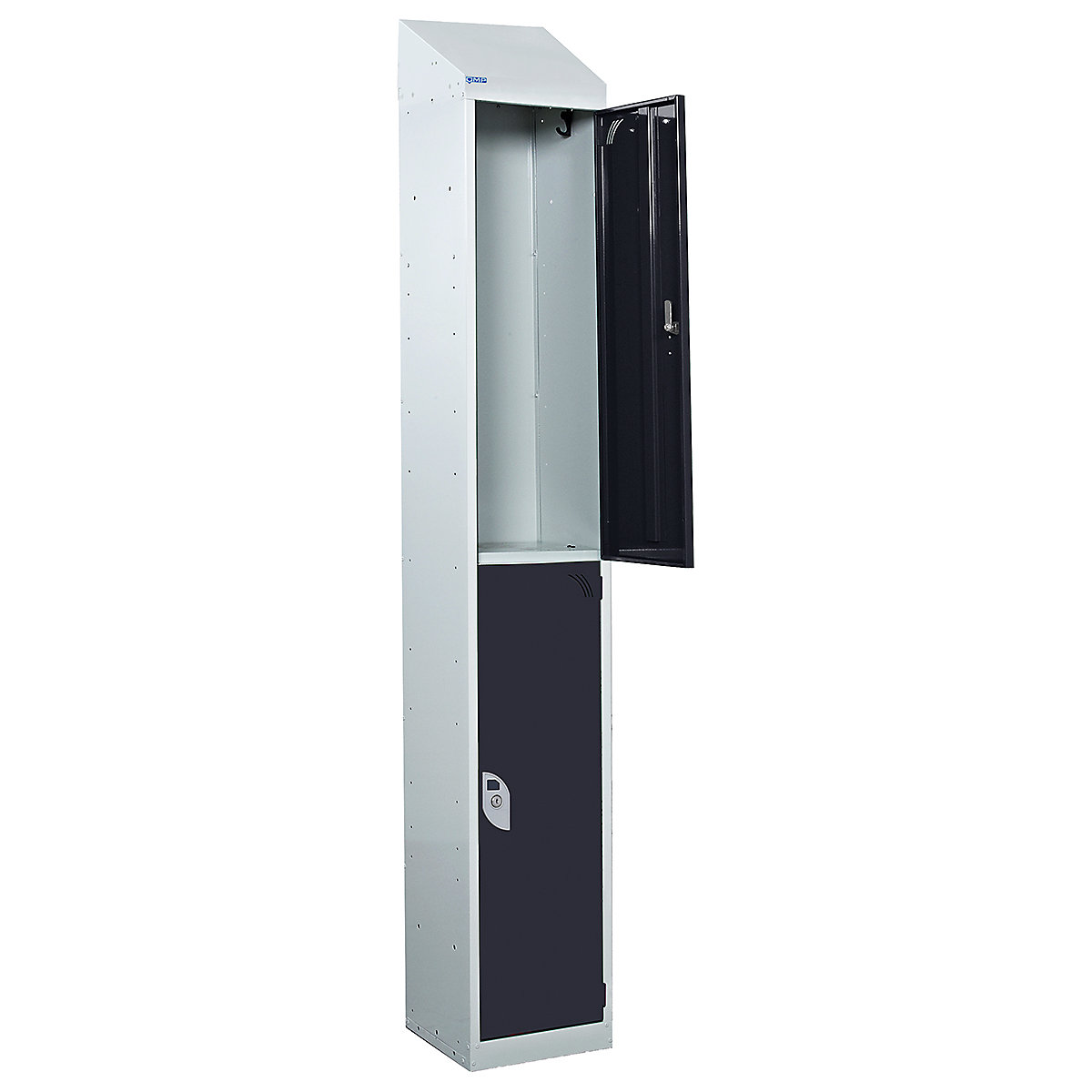 Mercian Sloping Top Two Door Metal Storage Lockers (Product illustration 8)-7