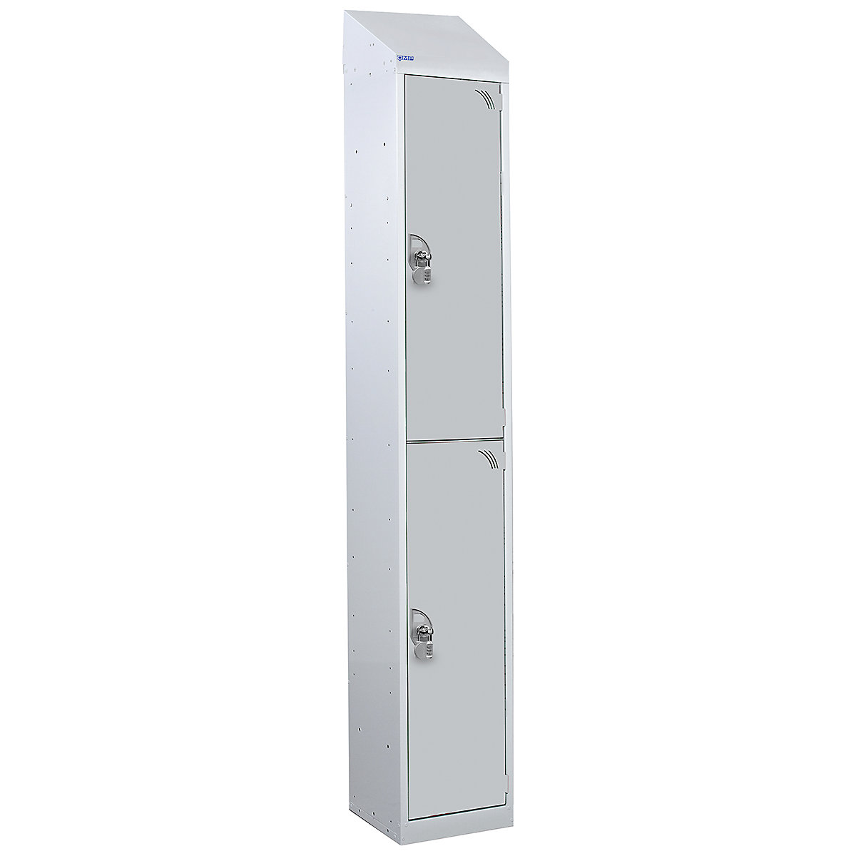 Mercian Sloping Top Two Door Metal Storage Lockers