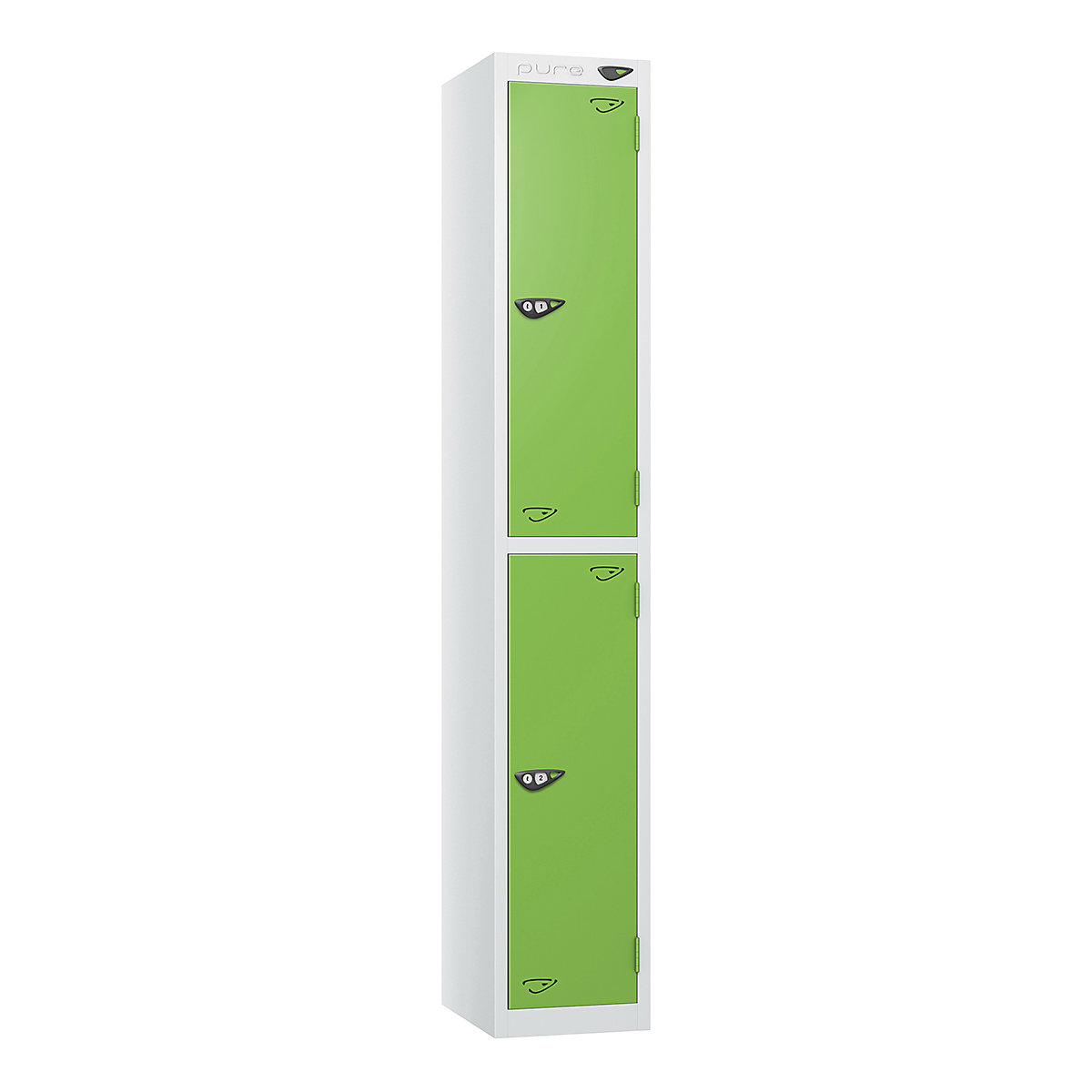 Pure Prime Metal Lockers | Artic White Bioshell | Carbon Zero Manufactured