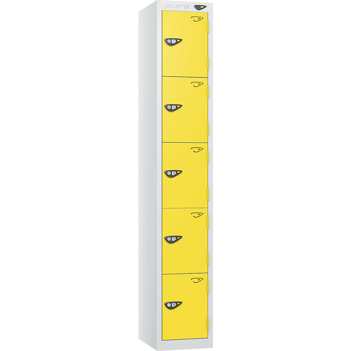 Pure Prime Metal Lockers | Artic White Bioshell | Carbon Zero Manufactured