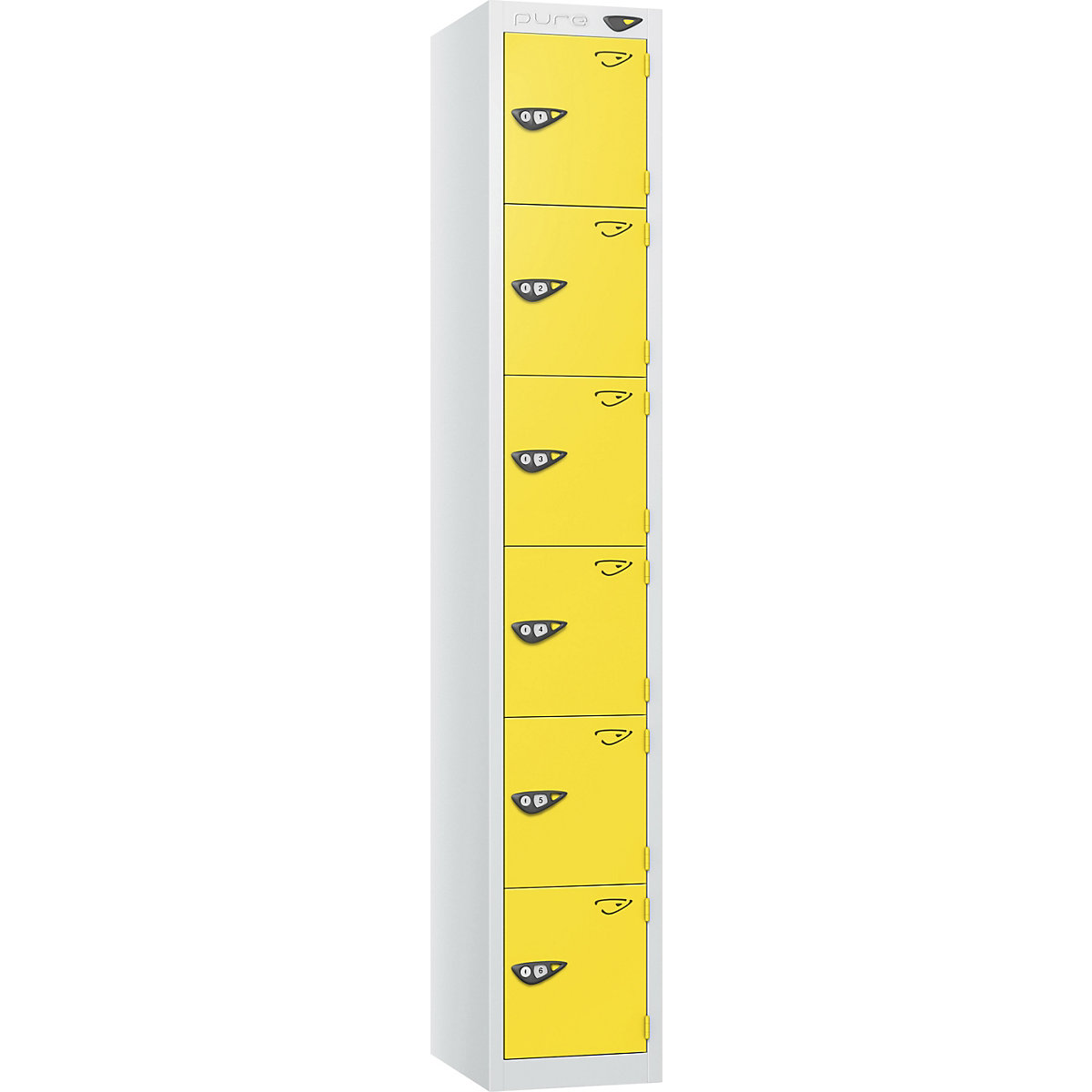 Pure Prime Metal Lockers | Artic White Bioshell | Carbon Zero Manufactured