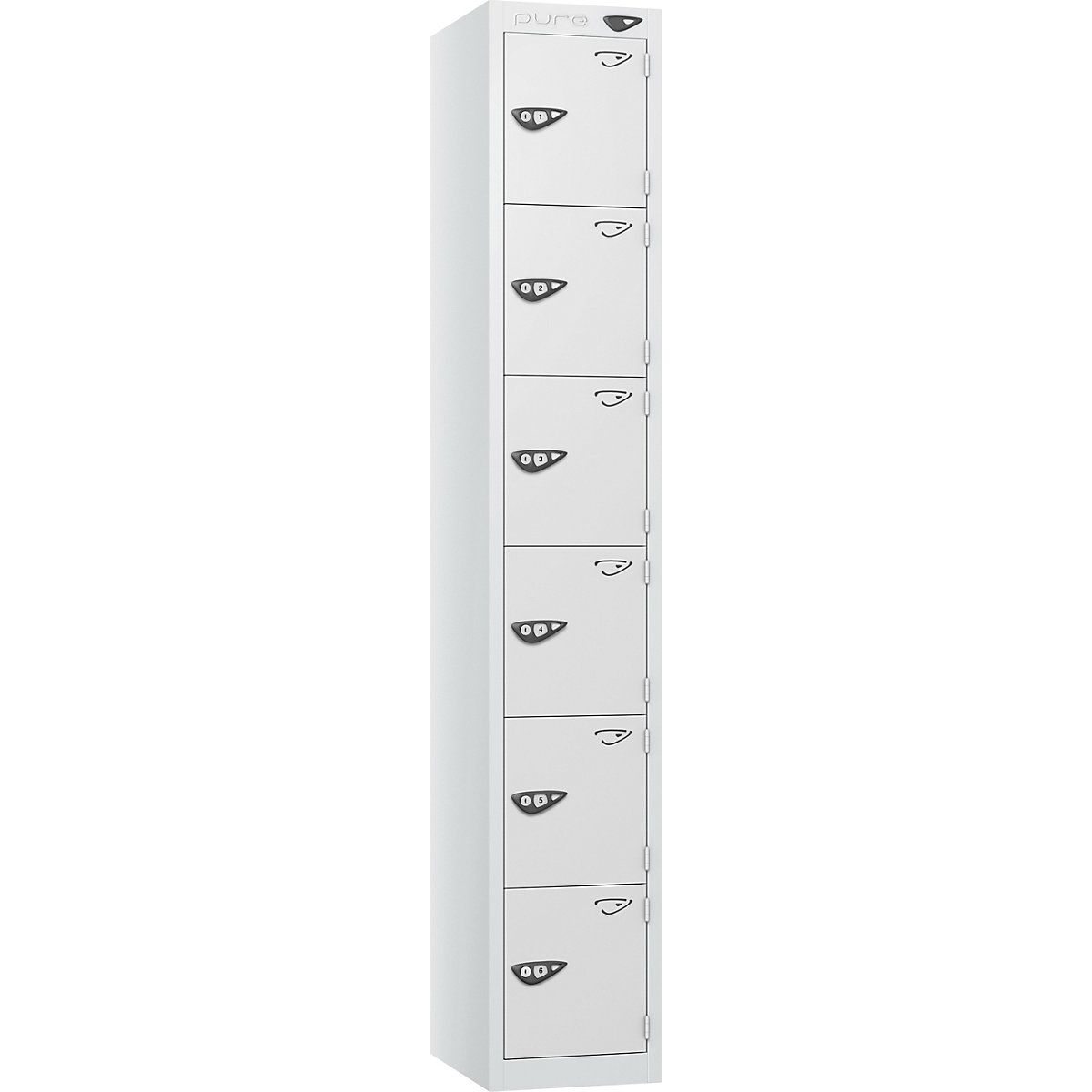 Pure Prime Metal Lockers | Artic White Bioshell (Product illustration 12)-11
