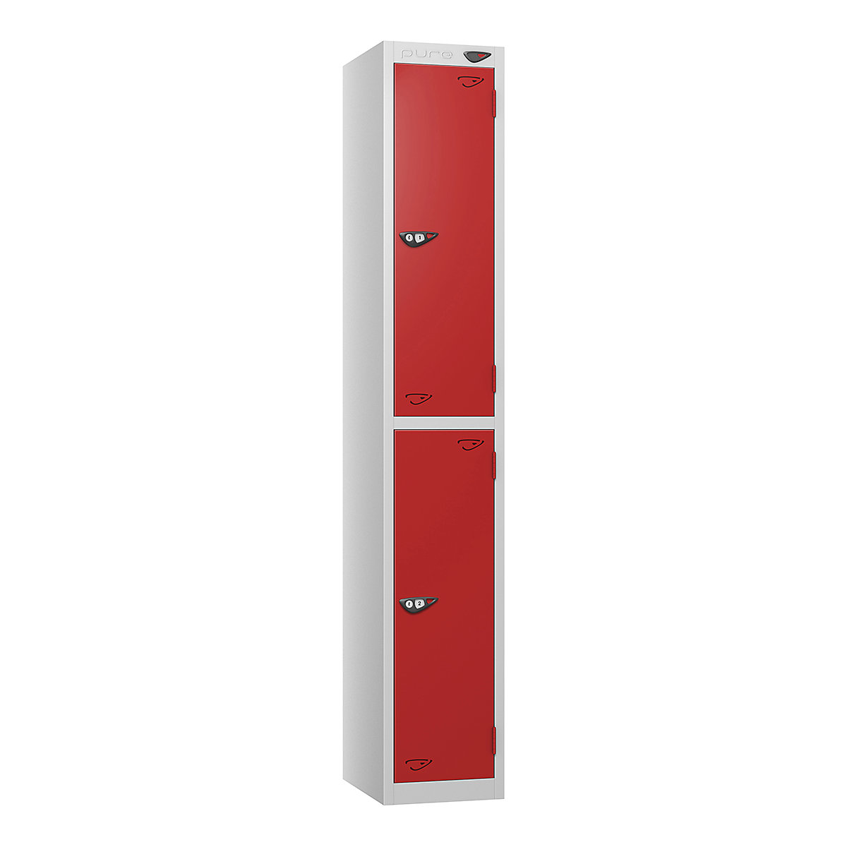 Pure Prime Metal Lockers | Pearl Silver Bioshell | Carbon Zero Manufactured
