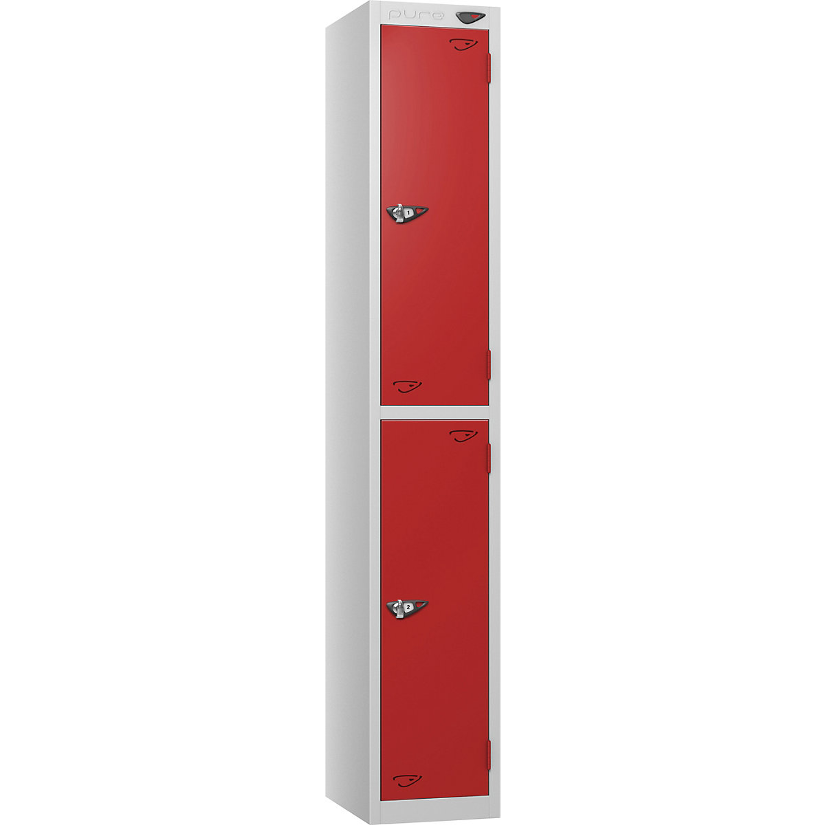Pure Prime Metal Lockers | Pearl Silver Bioshell | Carbon Zero Manufactured