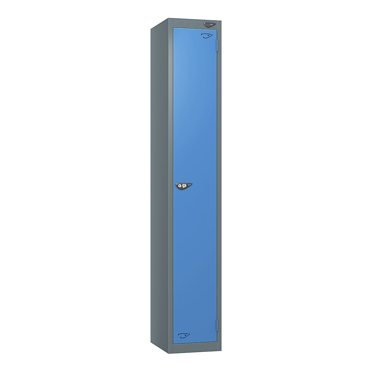 Pure Prime Metal Lockers | Slate Grey Bioshell