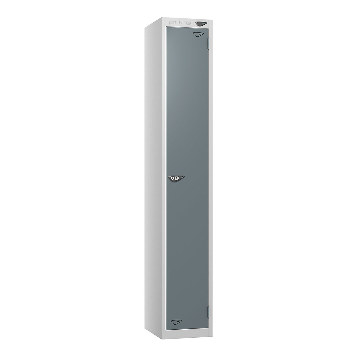 Pure Prime Metal Private Lockers | Pearl Silver Bioshell