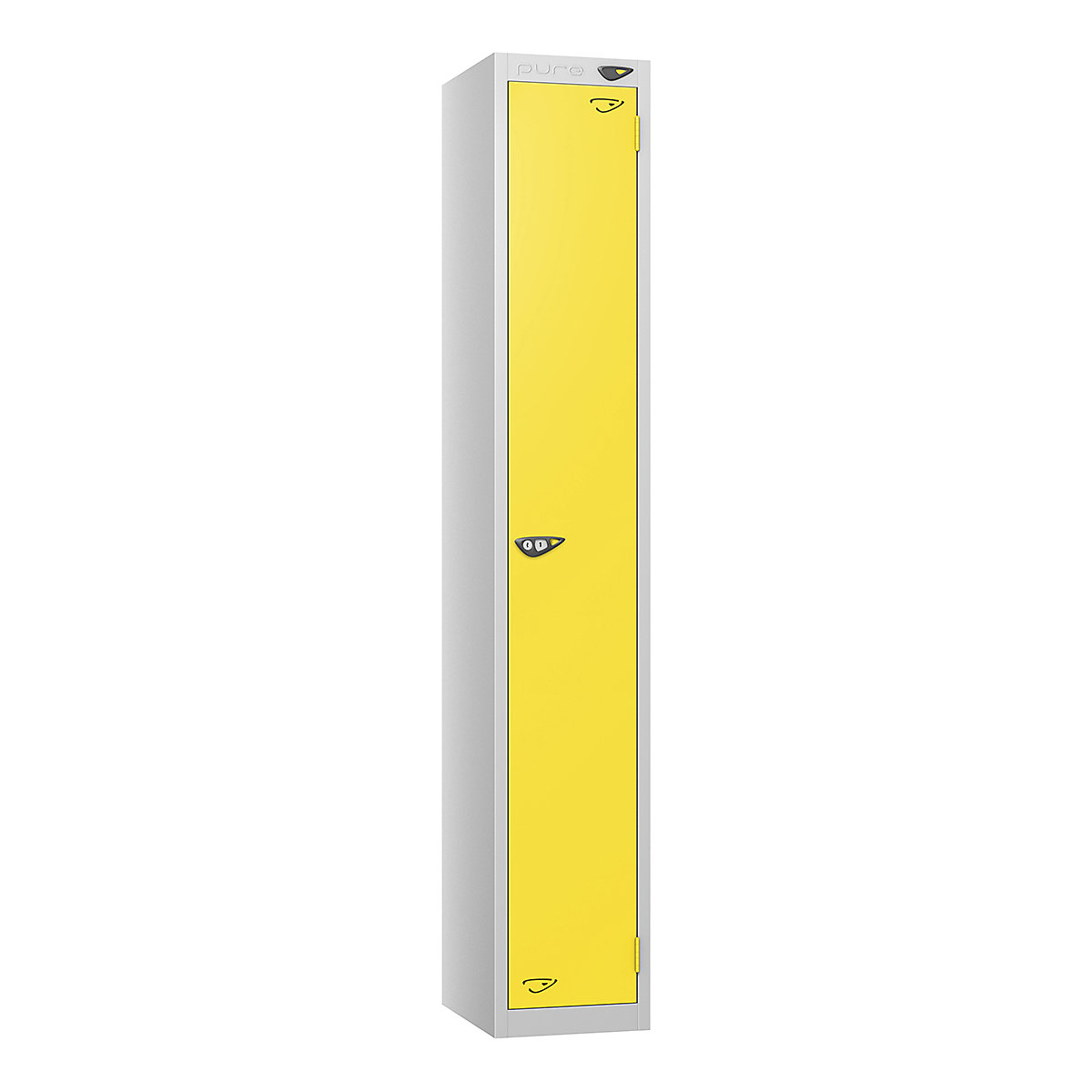 Pure Prime Metal Private Lockers | Pearl Silver Bioshell