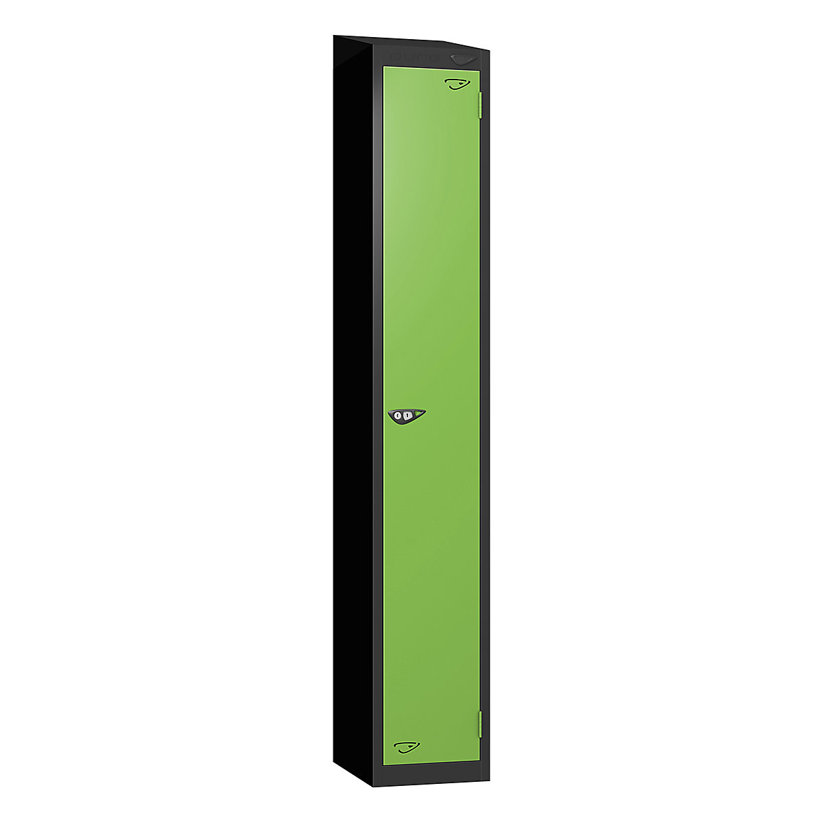 Pure Prime Sloping Top Metal Lockers | 1950h x 450w x 450d mm | 1 Door ...