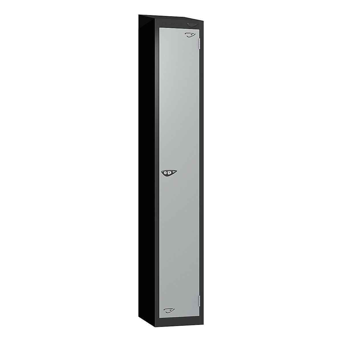 Pure Prime Sloping Top Metal Lockers | 1950h x 300w x 300d mm | 1 Door ...