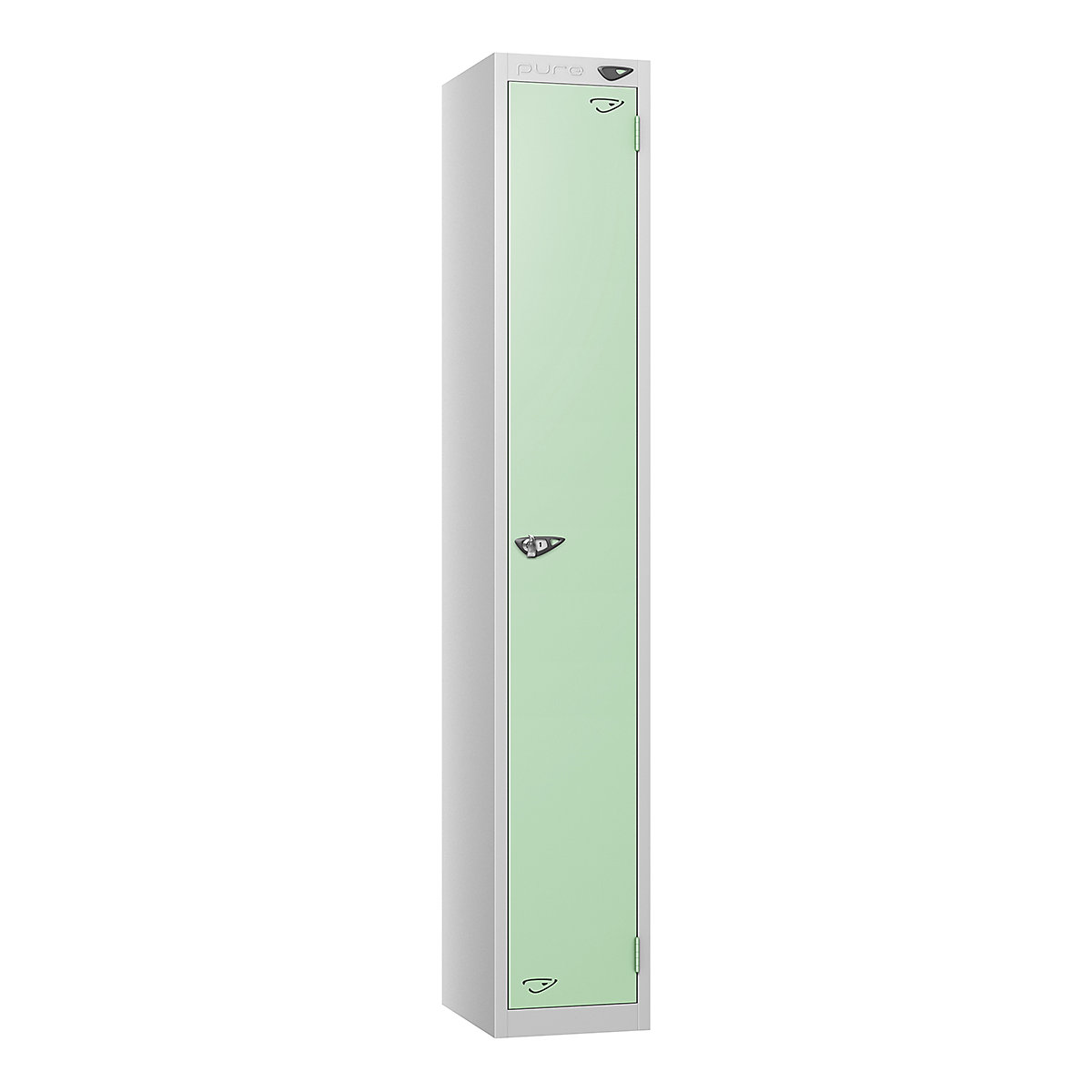 Pure Style Metal Lockers | Pearl Silver Bioshell | Carbon Zero Manufactured