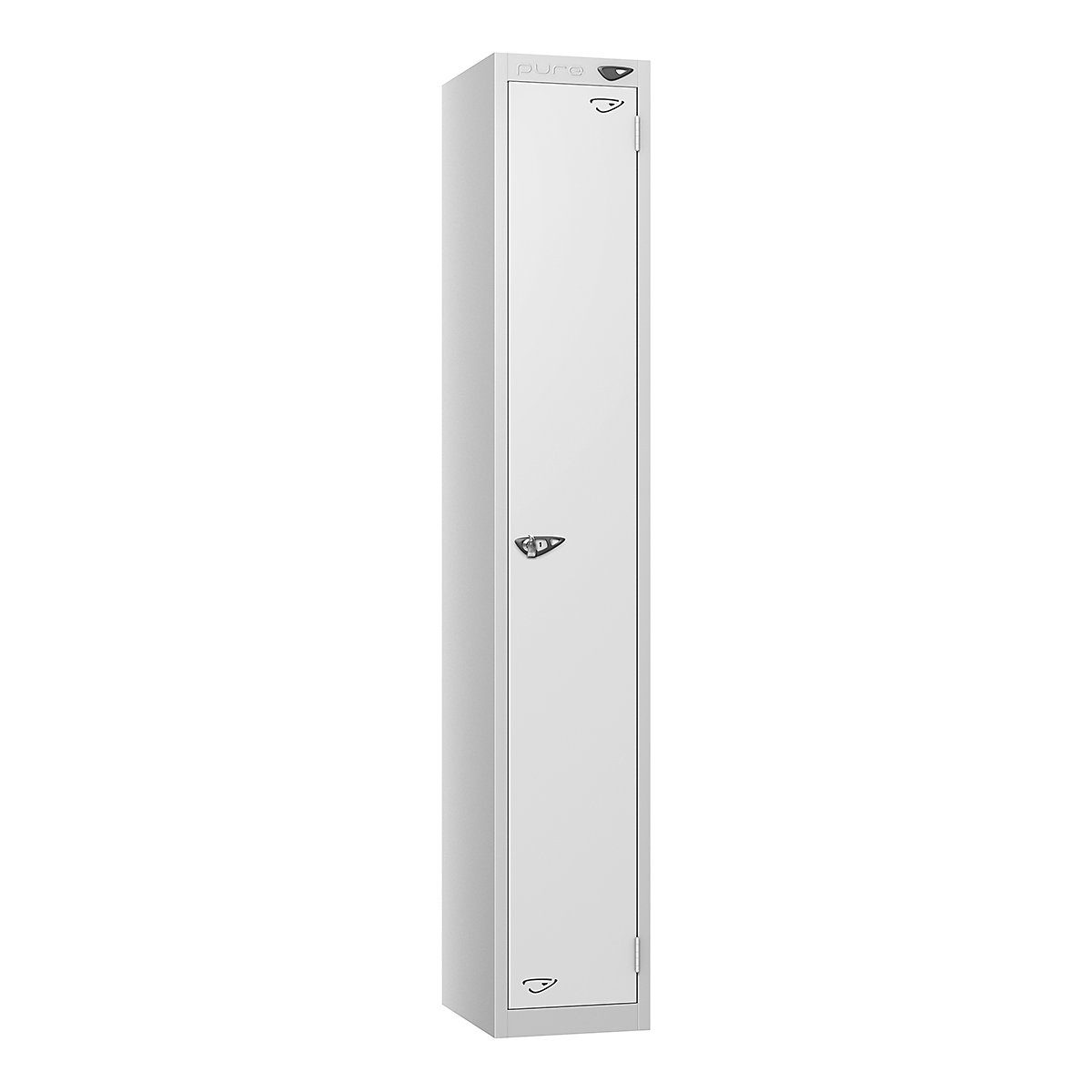 Pure Style Metal Lockers | Pearl Silver Bioshell | Carbon Zero Manufactured