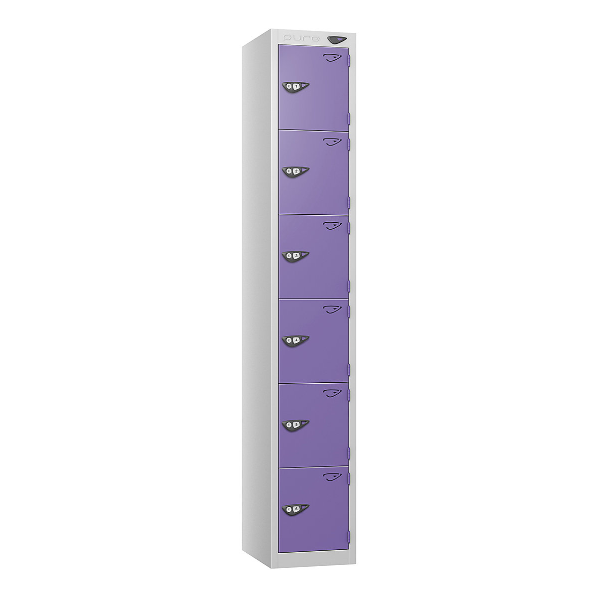 Pure Style Metal Lockers | Pearl Silver Bioshell | Carbon Zero Manufactured