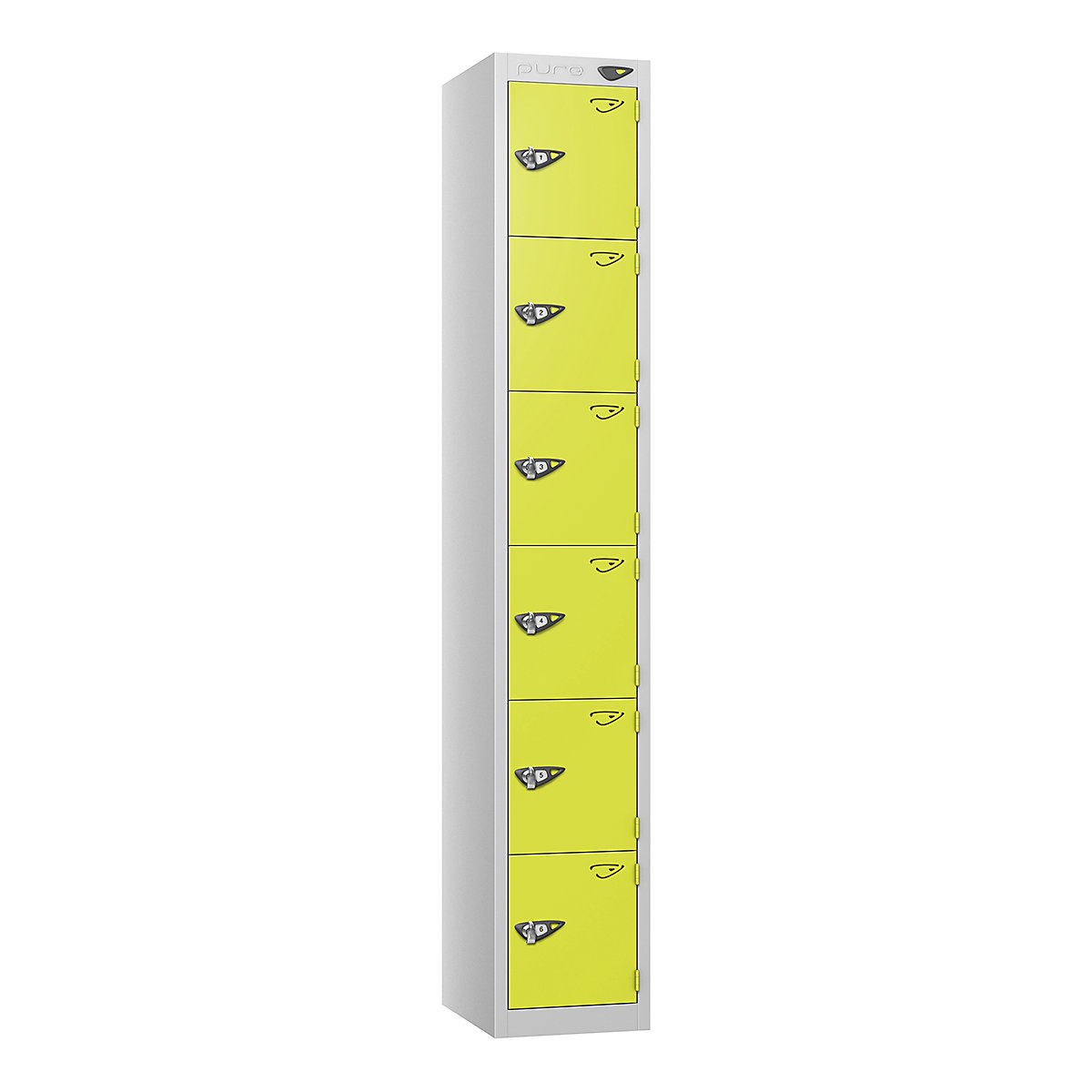 Pure Style Metal Lockers | Pearl Silver Bioshell | Carbon Zero Manufactured