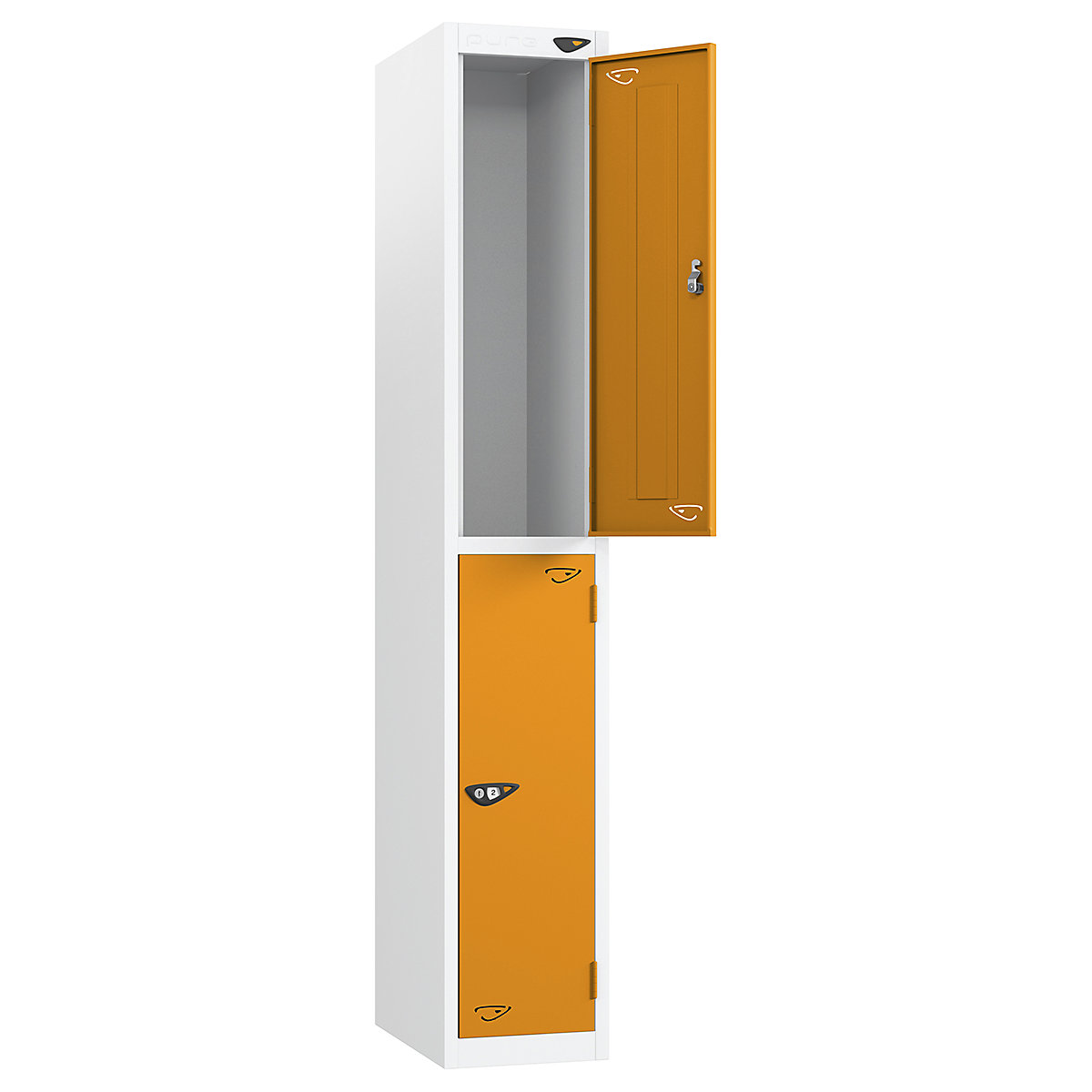 Pure Style Metal Lockers | Pearl Silver Bioshell (Product illustration 7)-6