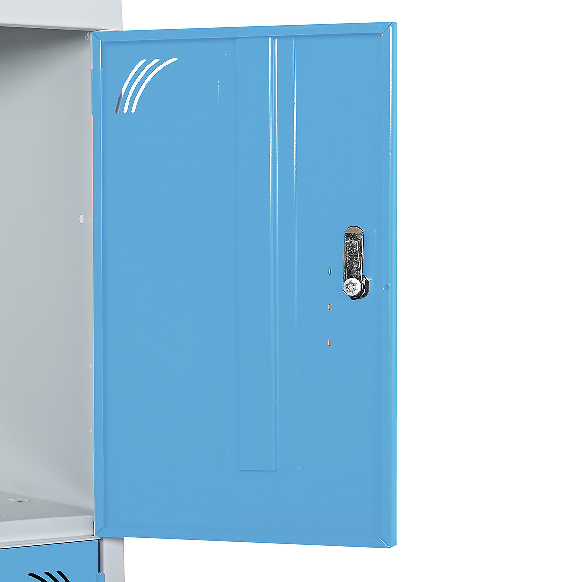 Sloping Top Five Door Lockers 300mm Wide x 300mm Deep (Product illustration 9)-8